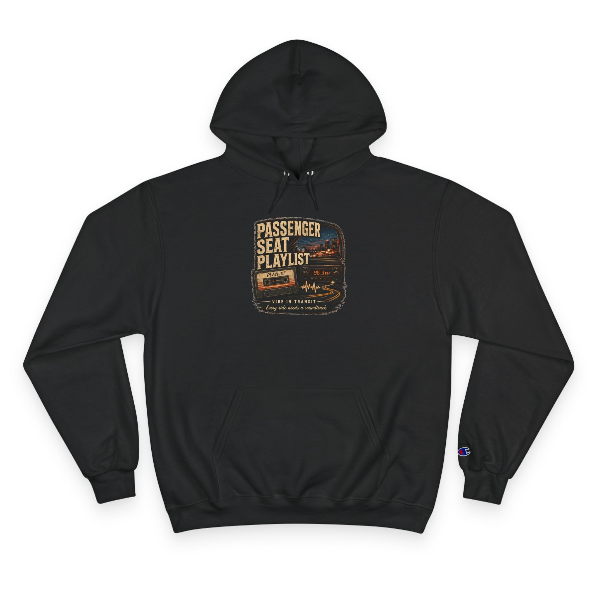 Vibe In Transit | Passenger Seat Playlist Hoodie | Commute Sessions