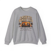 Vibe In Transit | Cassette Sunset Club Sweatshirt | Vibing In Vintage