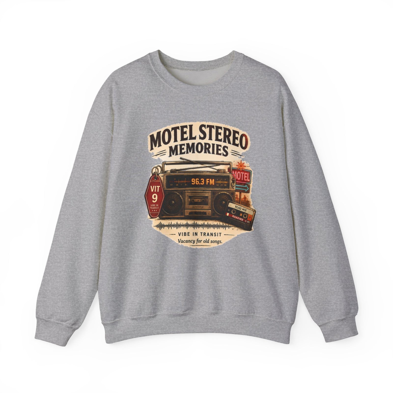 Vibe In Transit | Motel Stereo Memories Sweatshirt | Vibing In Vintage