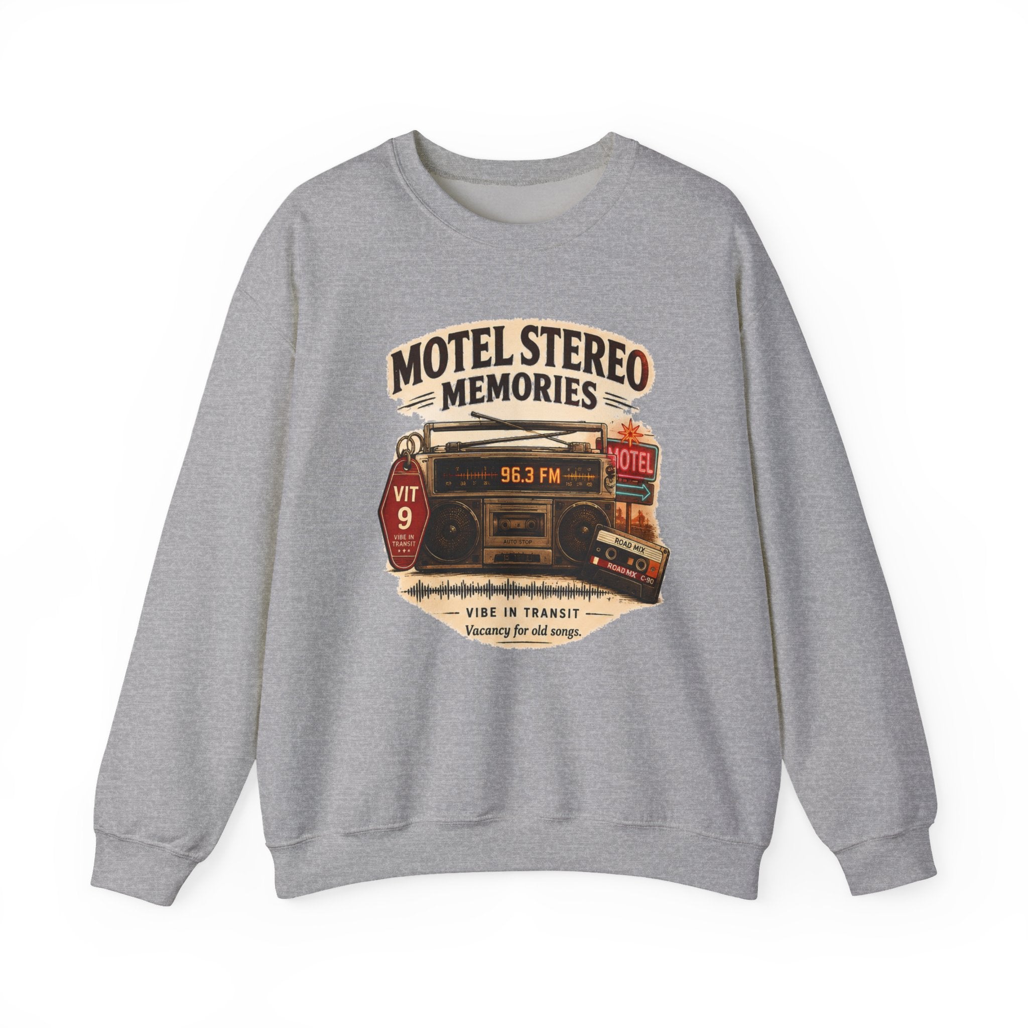 Vibe In Transit | Motel Stereo Memories Sweatshirt | Vibing In Vintage