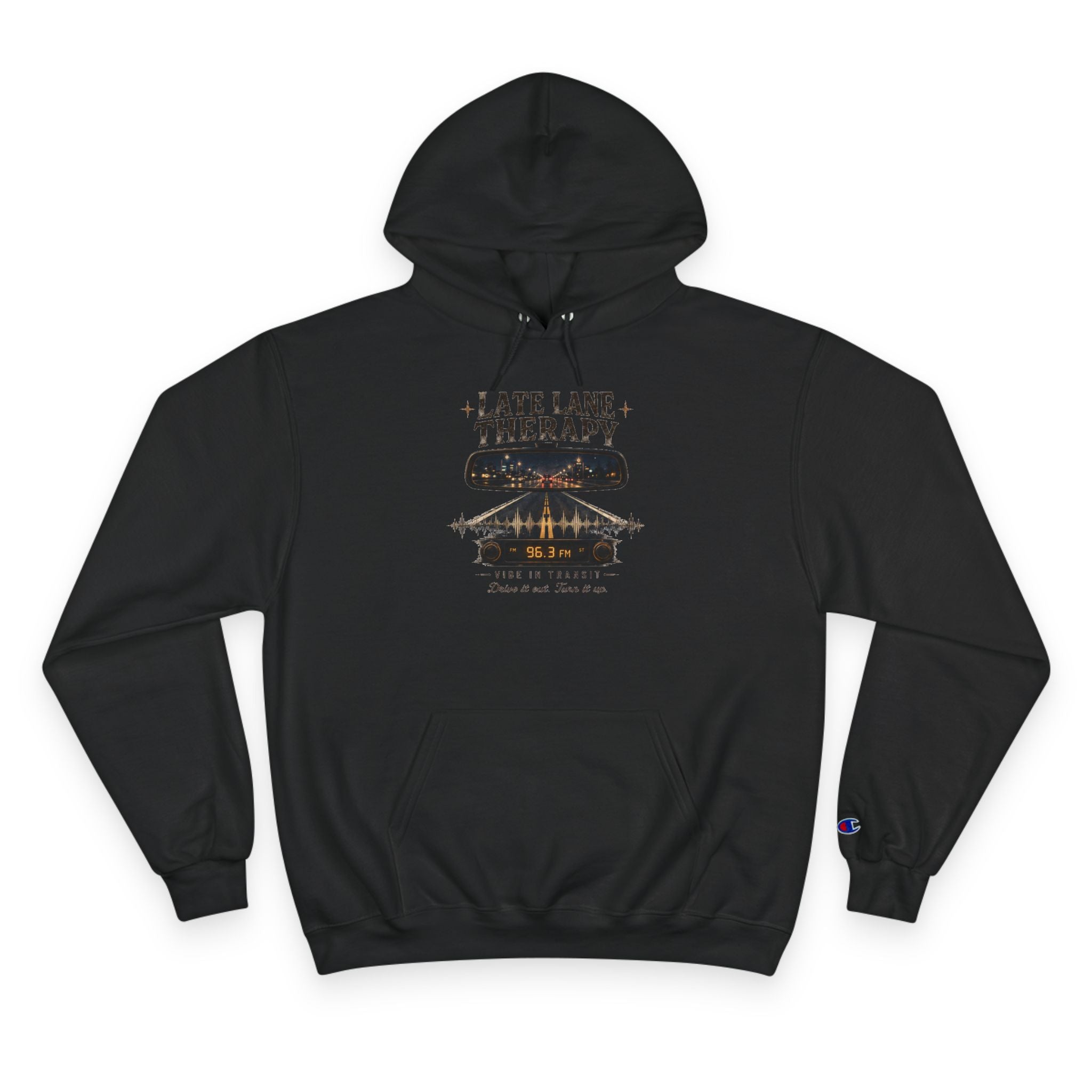 Vibe In Transit | Late Lane Therapy Hoodie | Commute Sessions