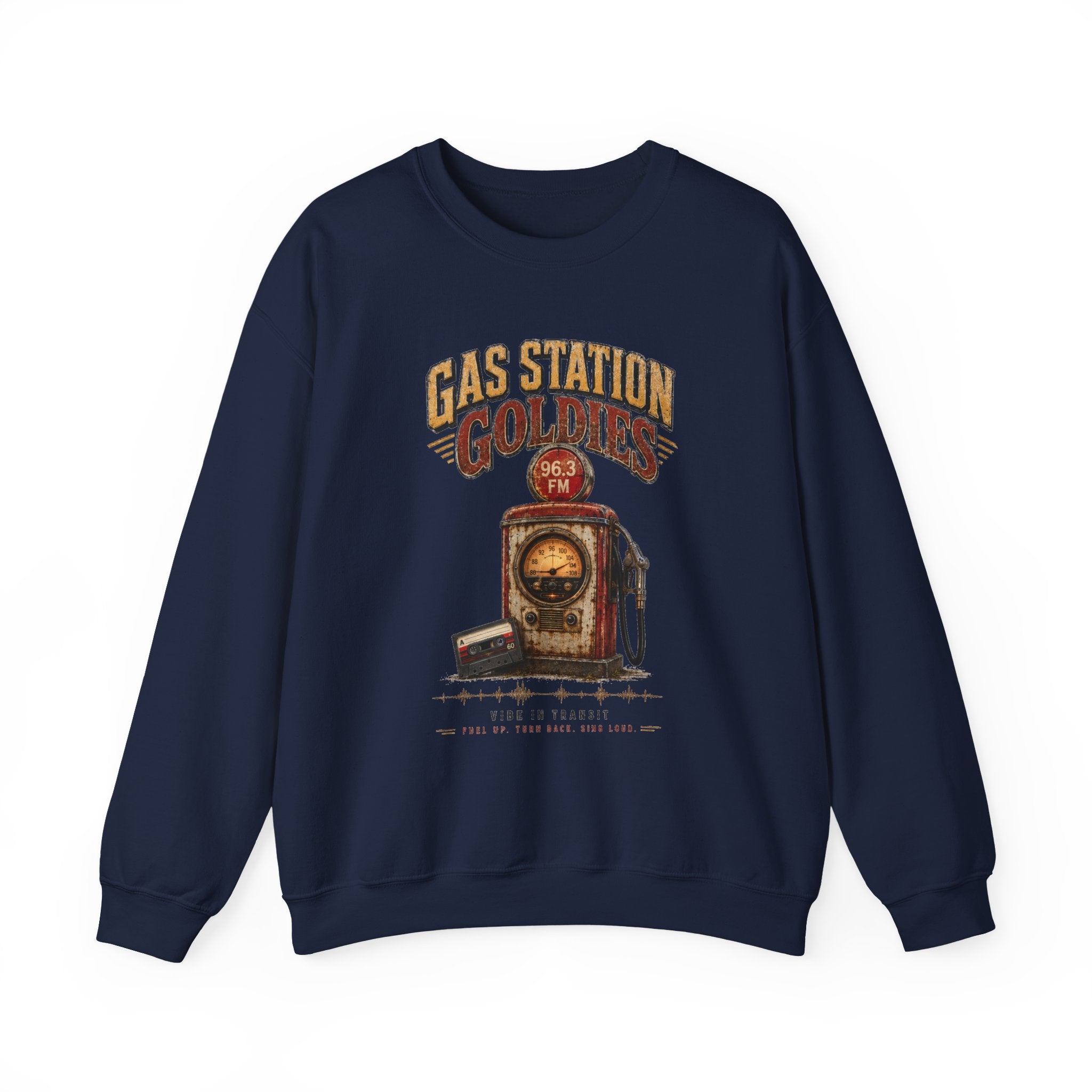 Vibe In Transit | Gas Station Goldies Sweatshirt | Vibing In Vintage