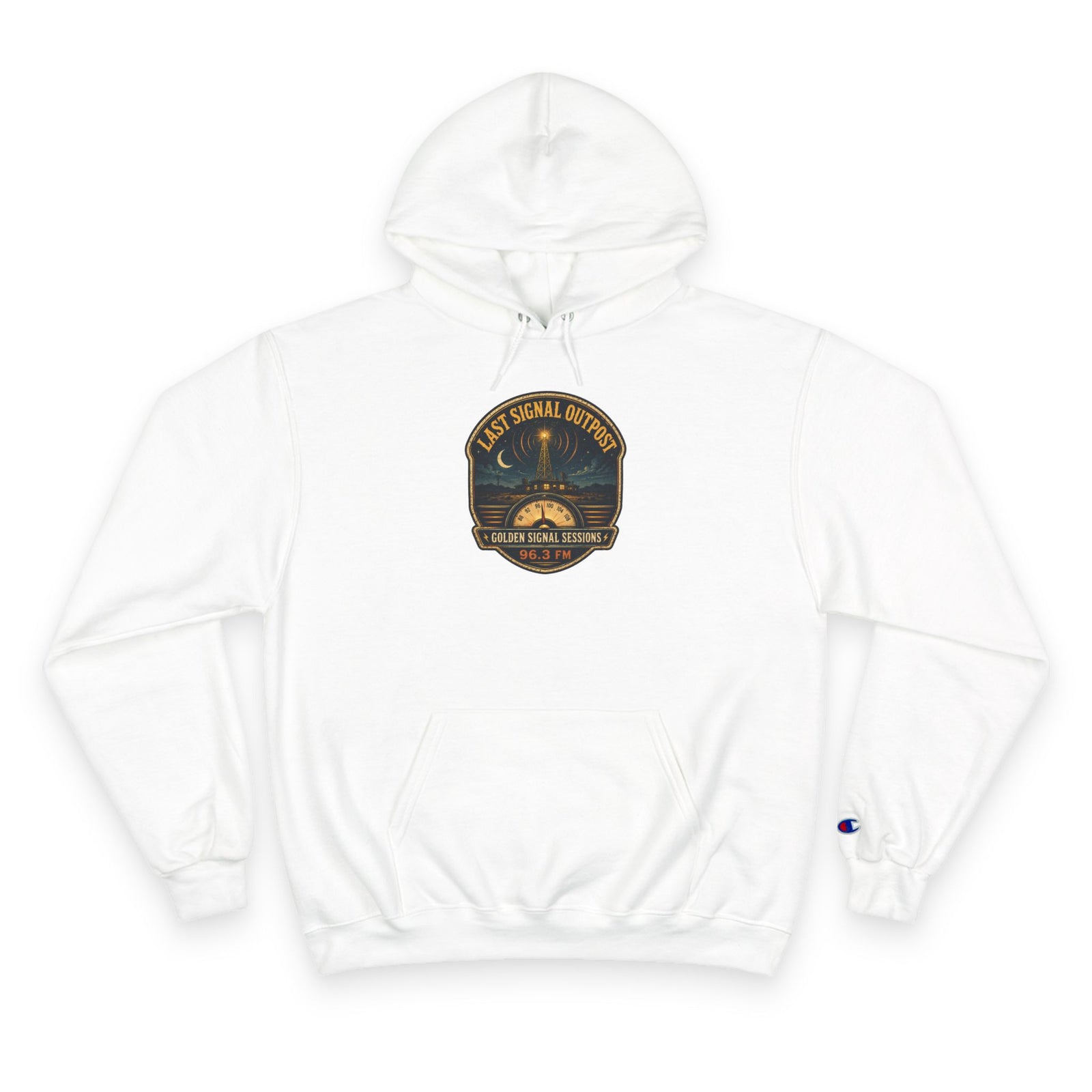 Vibe In Transit | Last Signal Outpost | Golden Signal Sessions Hoodie