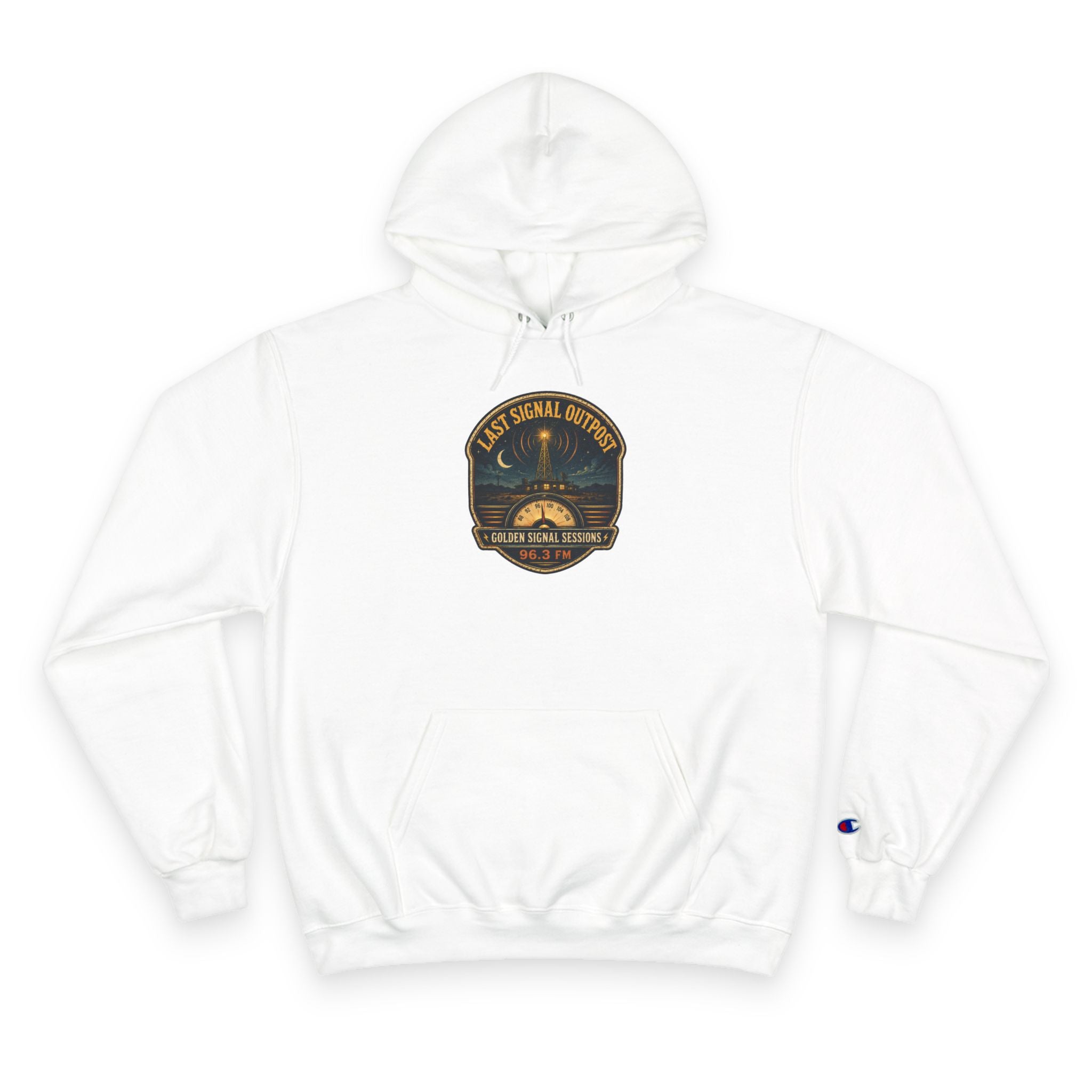Vibe In Transit | Last Signal Outpost | Golden Signal Sessions Hoodie