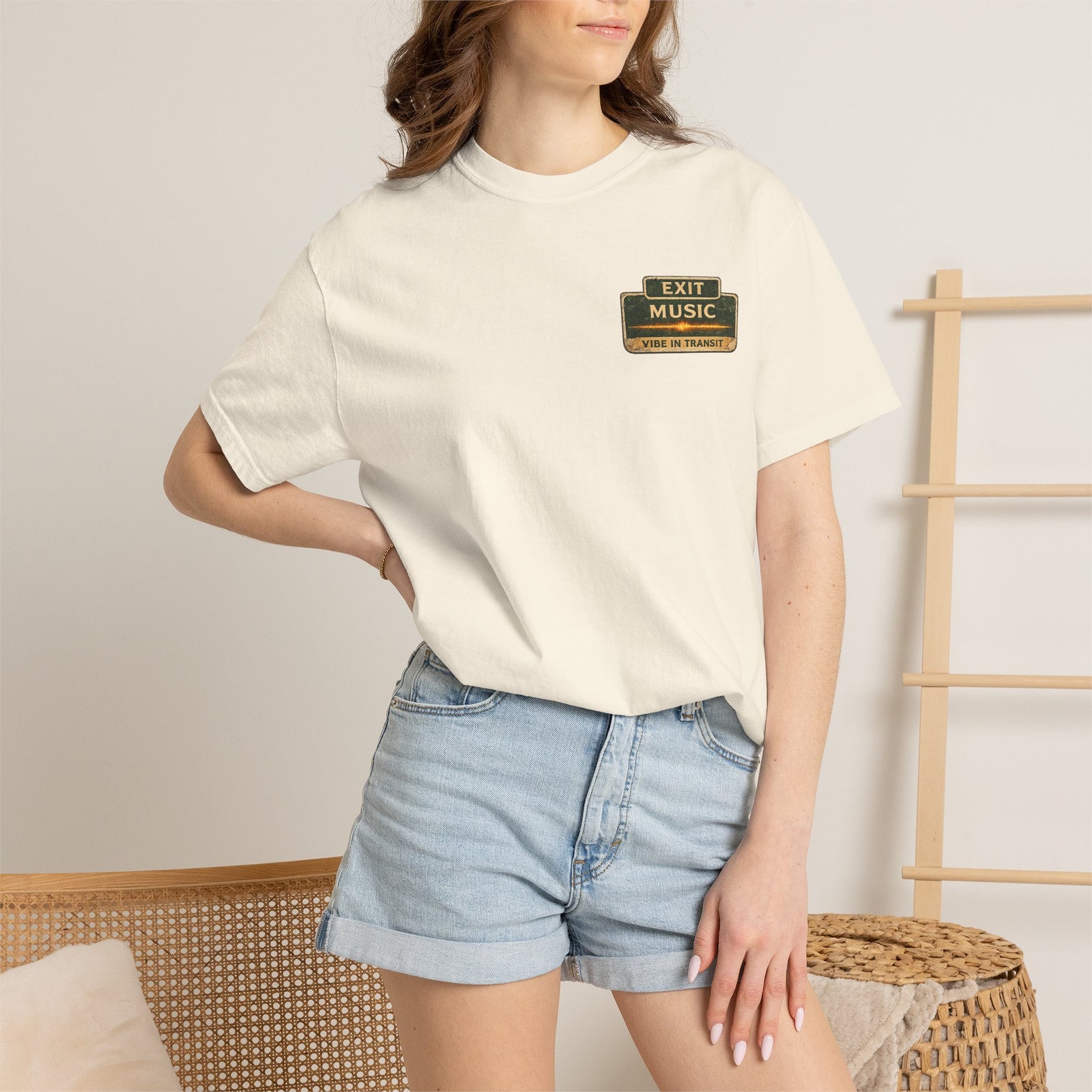 Exit Music – Vintage Highway Road Trip T-Shirt