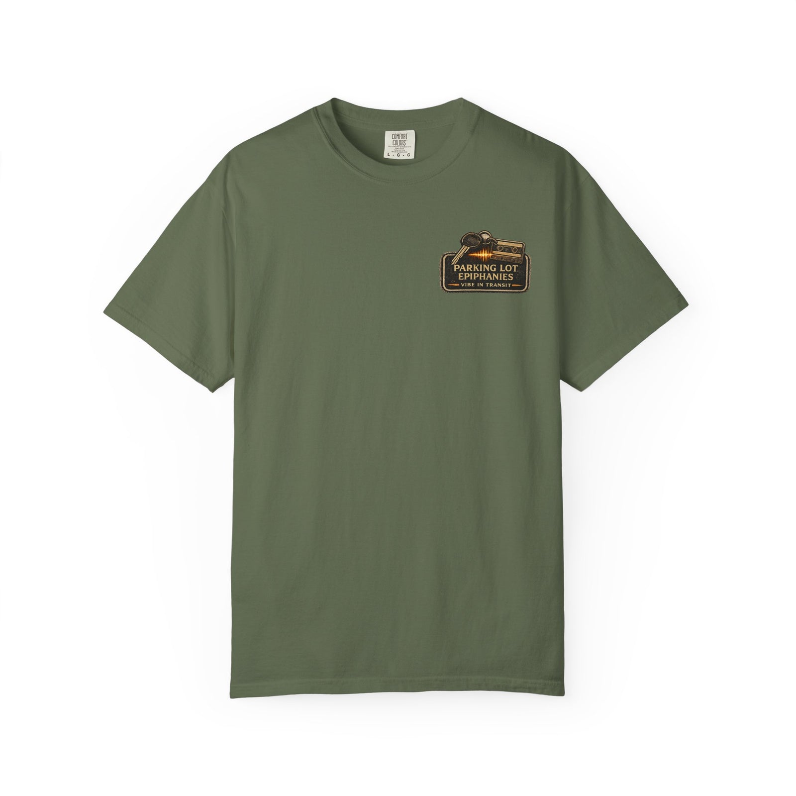 Parking Lot Epiphanies – Vintage Car Music T-Shirt