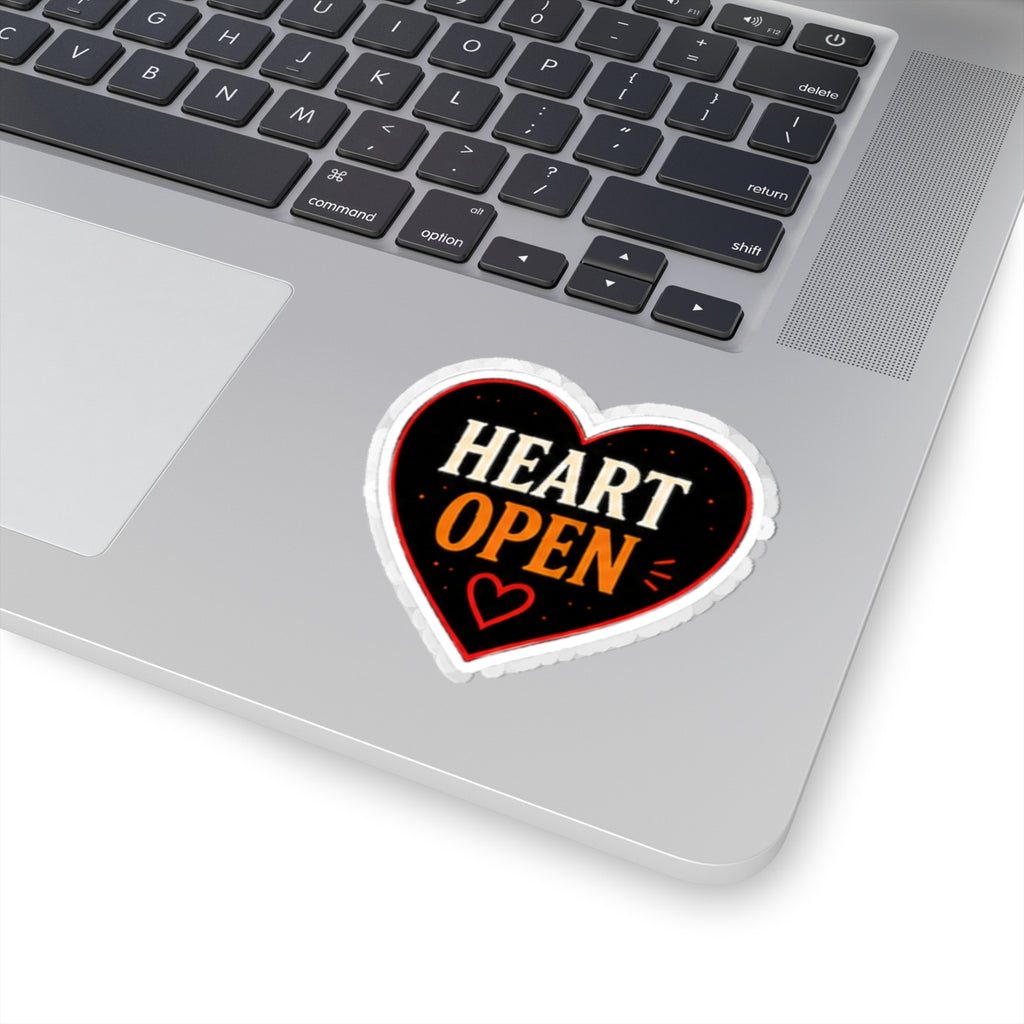 Vibe In Transit | Heart Open Sticker | Music Emotion Vinyl Sticker