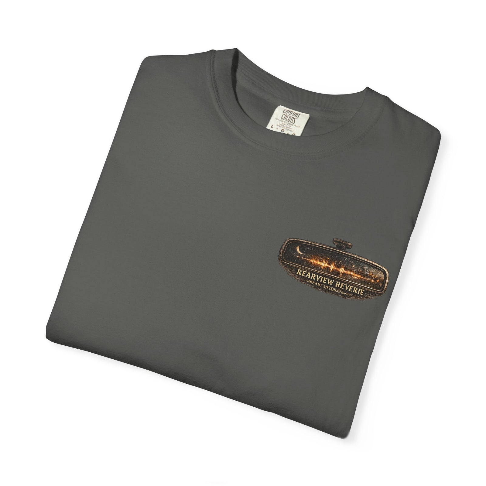 Rearview Reverie – Vintage Night Drive Music T-Shirt