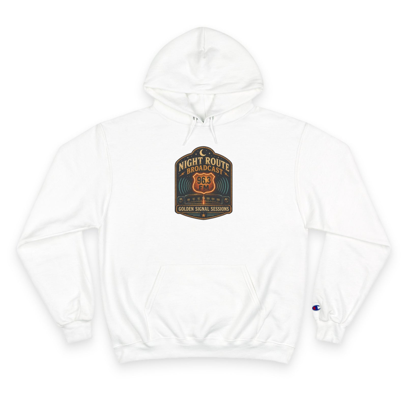 Vibe In Transit | Night Route Broadcast | Golden Signal Sessions Hoodie