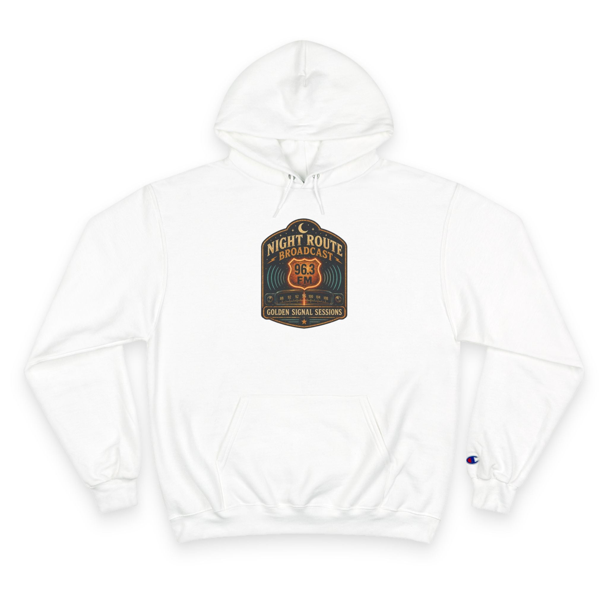 Vibe In Transit | Night Route Broadcast | Golden Signal Sessions Hoodie
