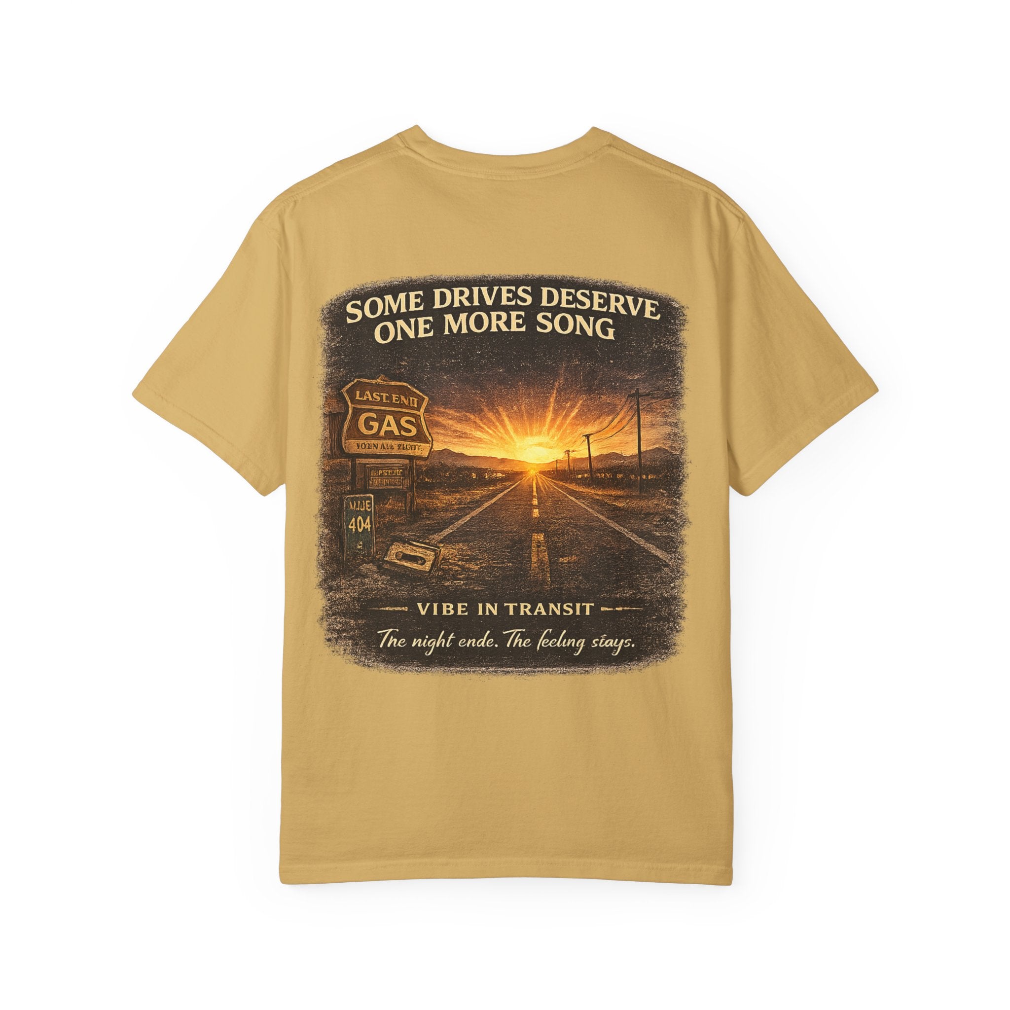 Last Exit Before Sunrise – Vintage Highway Music Graphic T-Shirt