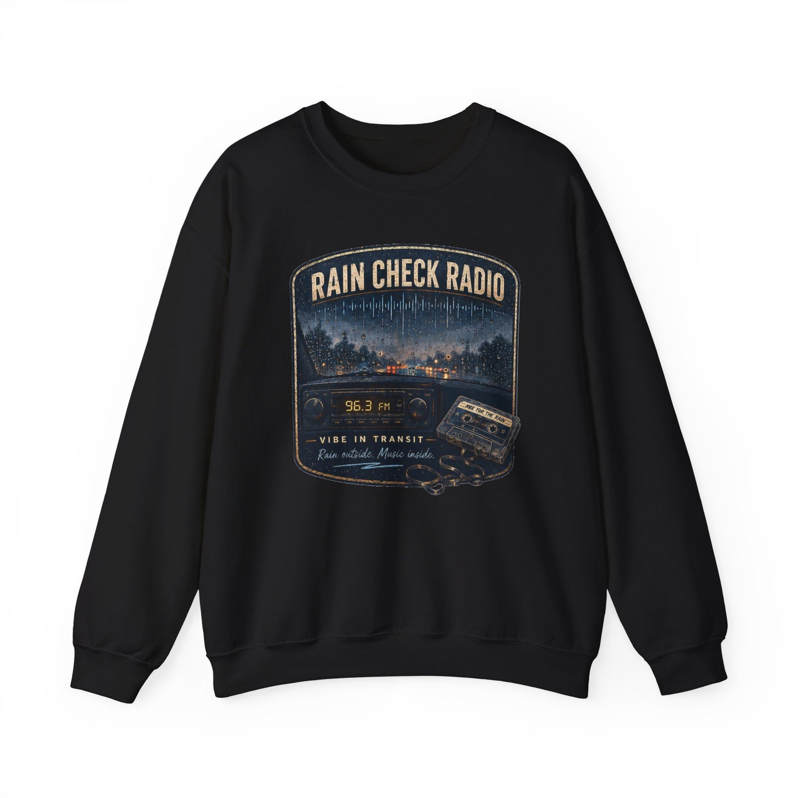 Vibe In Transit | Rain Check Radio Sweatshirt | Commute Sessions