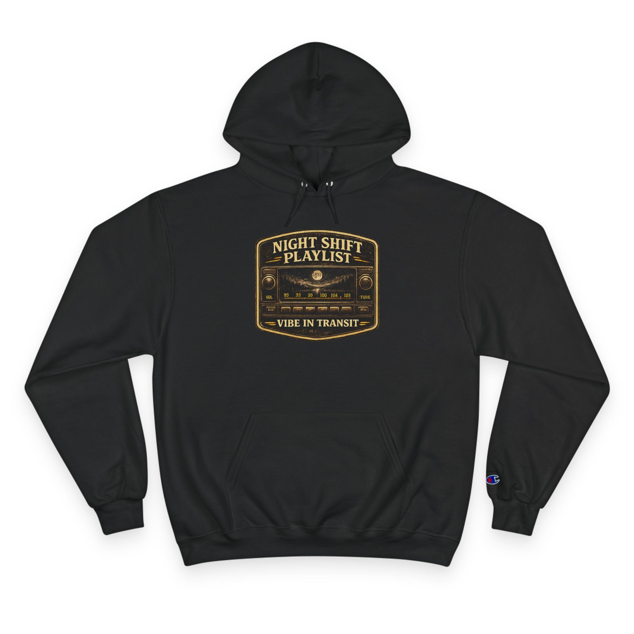 Night Shift Playlist – Vintage Late Night Drive Hoodie