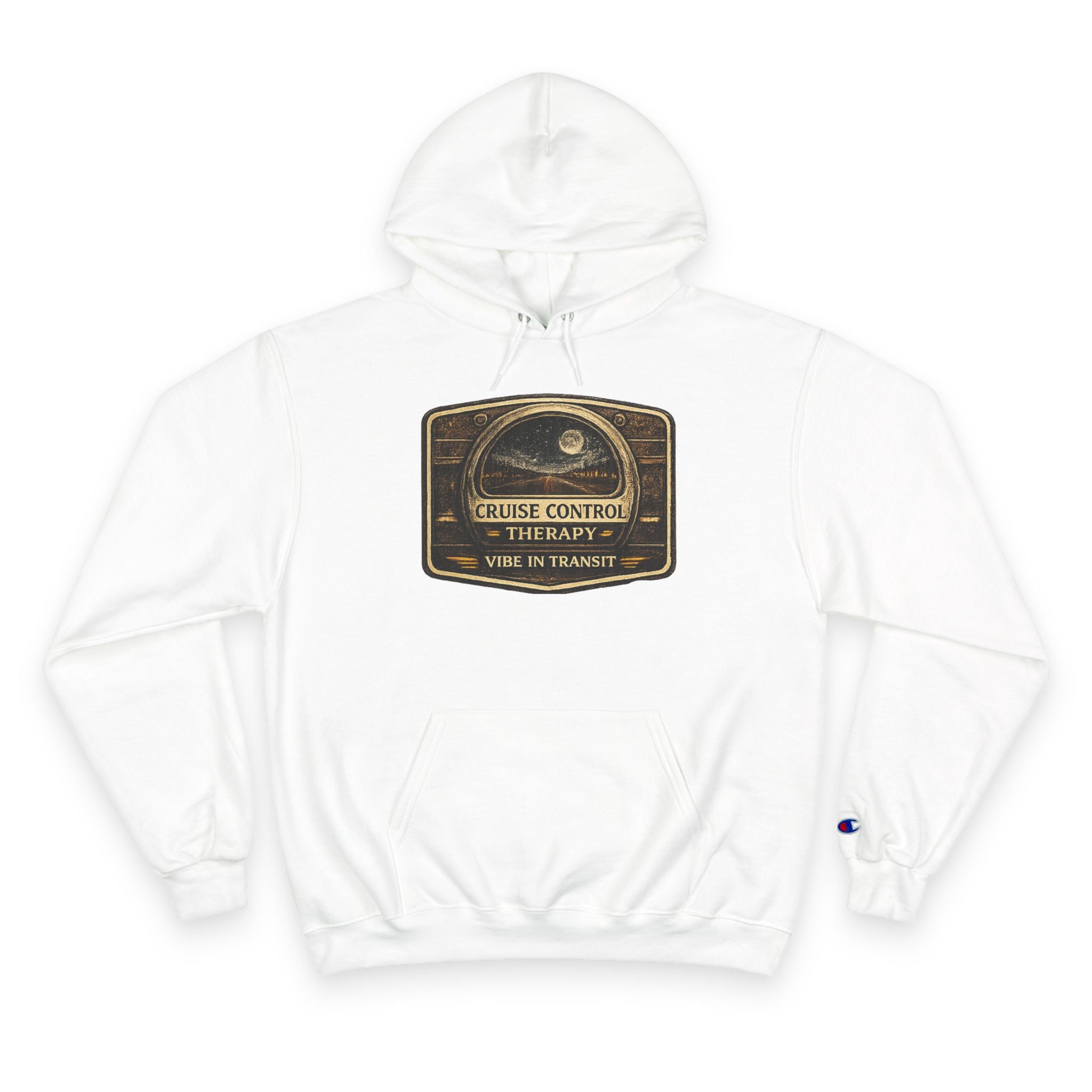 Cruise Control Therapy – Vintage Night Drive Hoodie