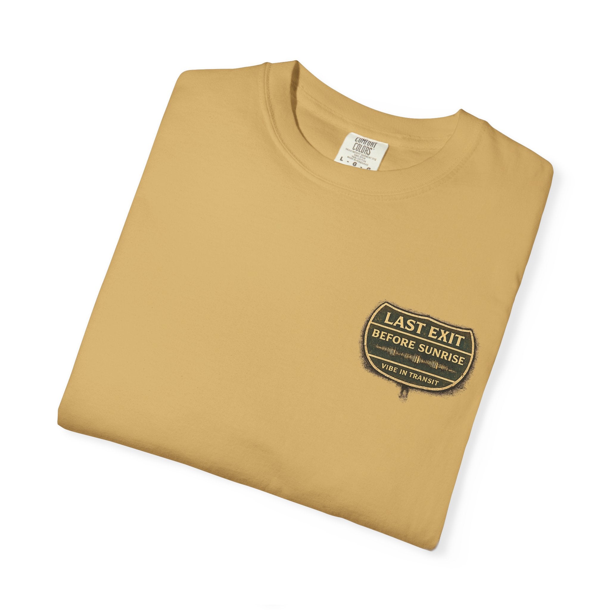 Last Exit Before Sunrise – Vintage Highway Music Graphic T-Shirt