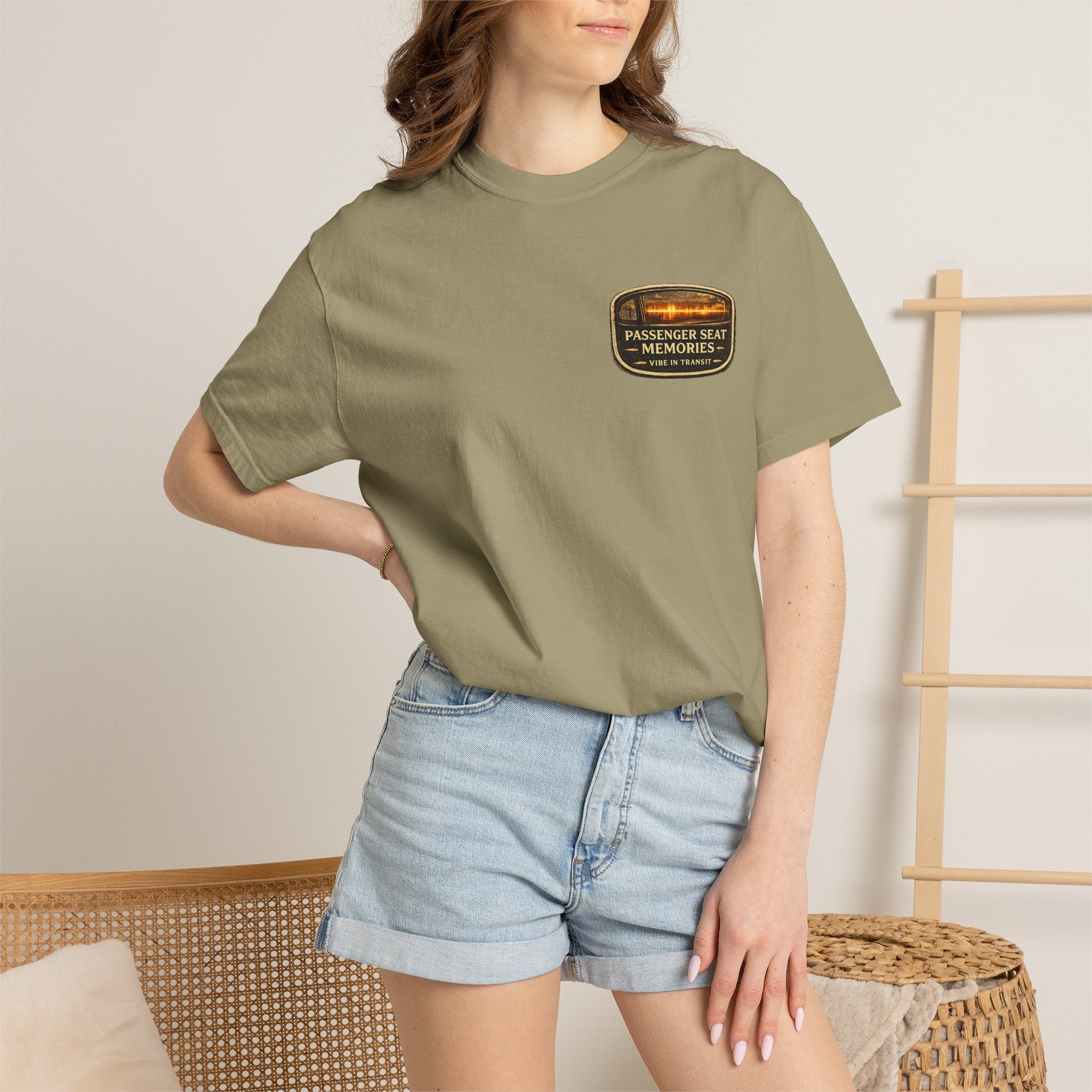 Passenger Seat Memories – Vintage Road Trip Music T-Shirt