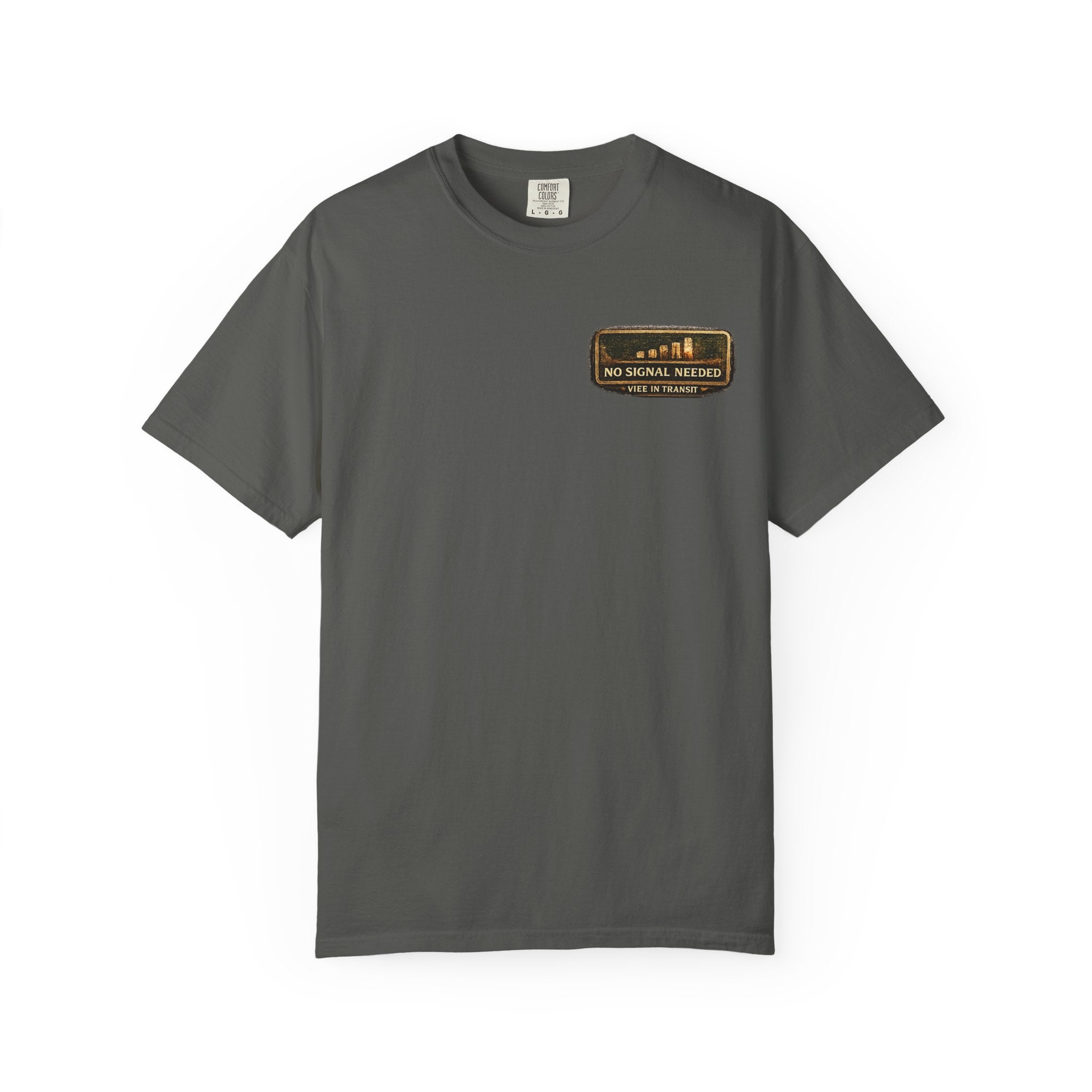 No Signal Needed – Vintage Road Trip Music T-Shirt