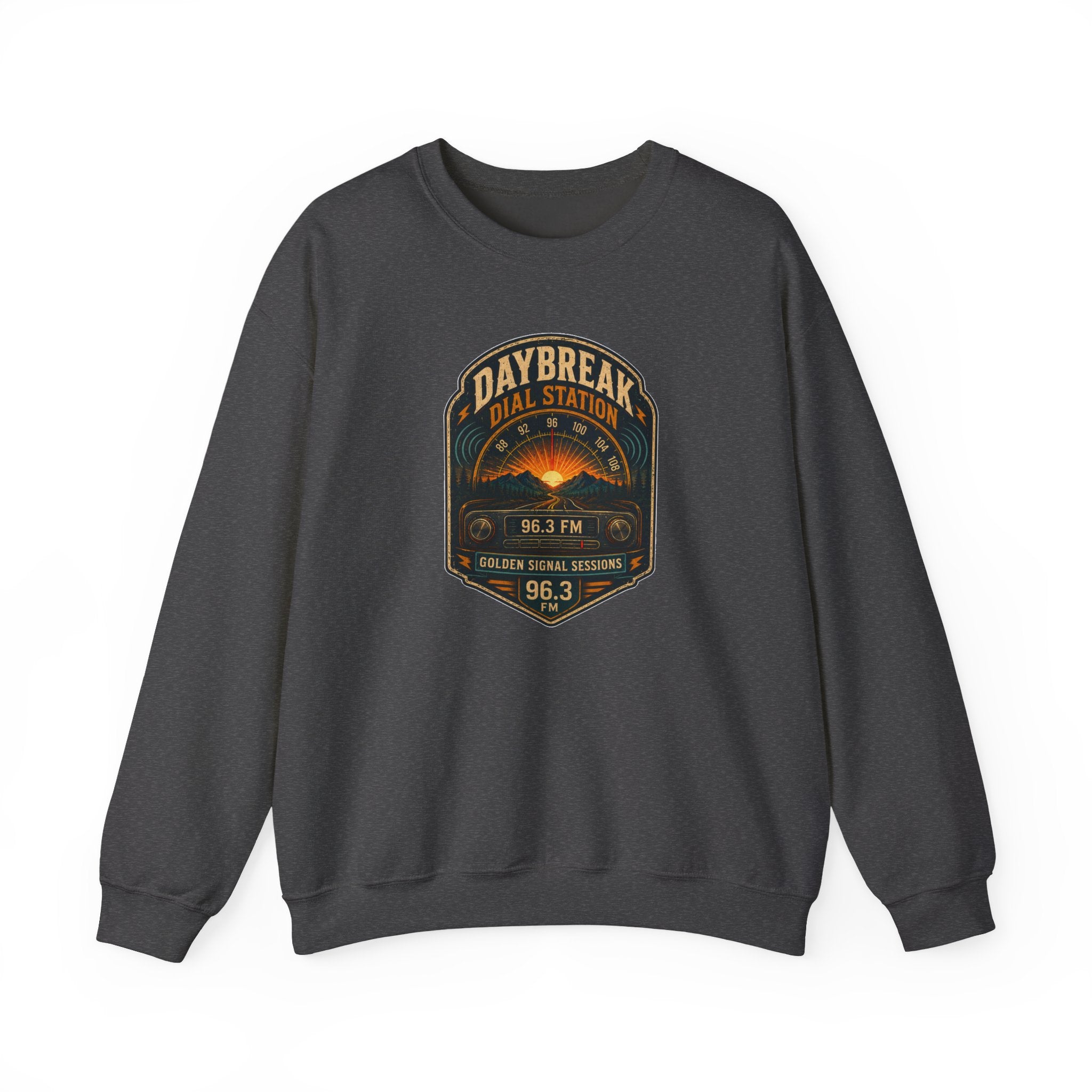 Vibe In Transit | Daybreak Dial Station | Golden Signal Sessions Sweatshirt