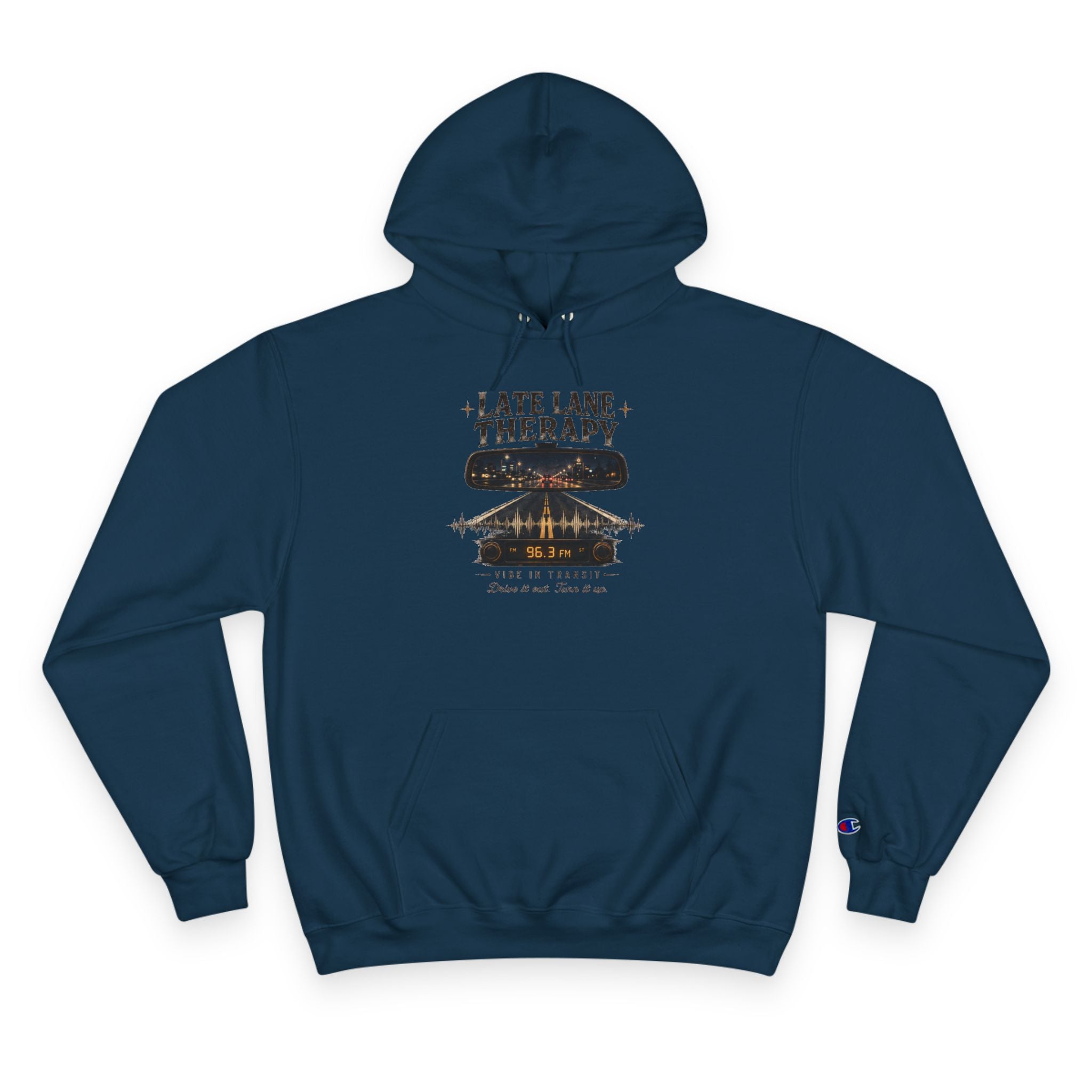 Vibe In Transit | Late Lane Therapy Hoodie | Commute Sessions