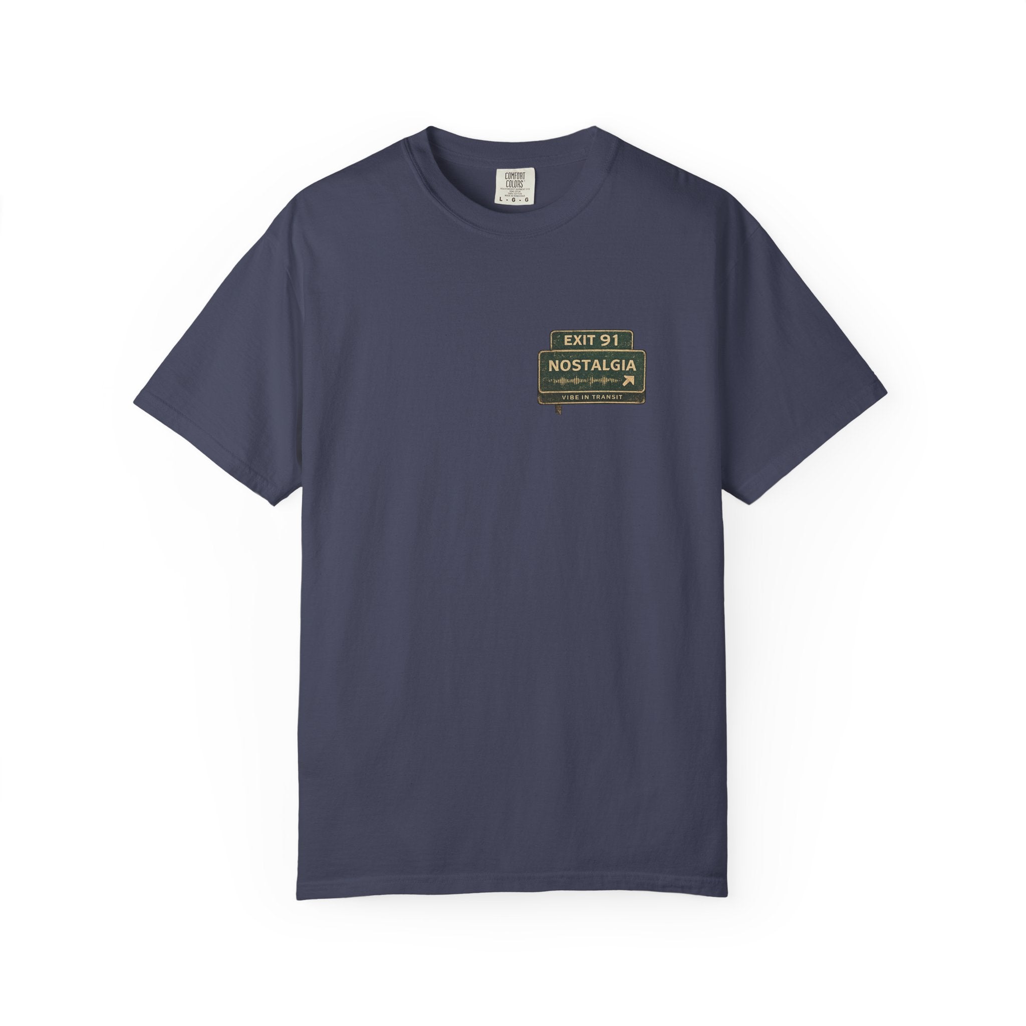 Exit Nostalgia – Some Songs Are Time Machines Vintage Road Trip T-Shirt