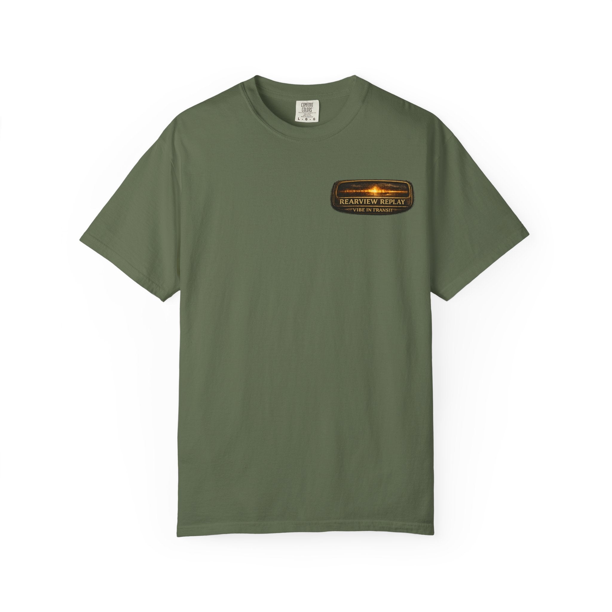 Rearview Replay – Vintage Nostalgia Highway Music T-Shirt