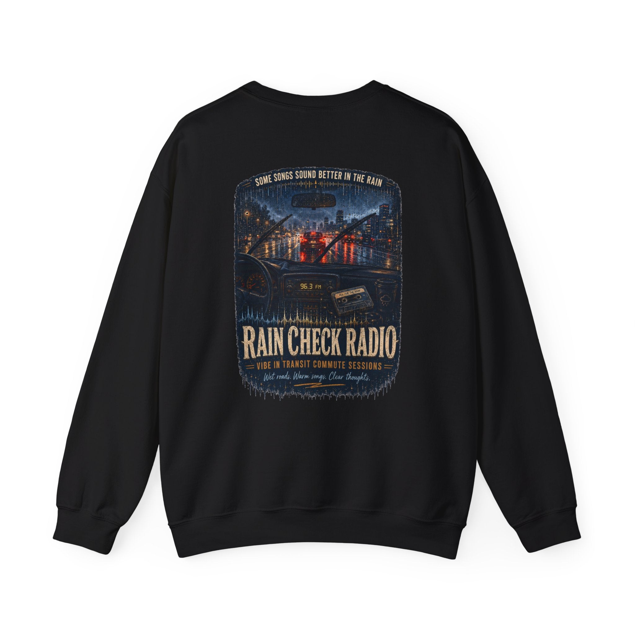 Vibe In Transit | Rain Check Radio Sweatshirt | Commute Sessions