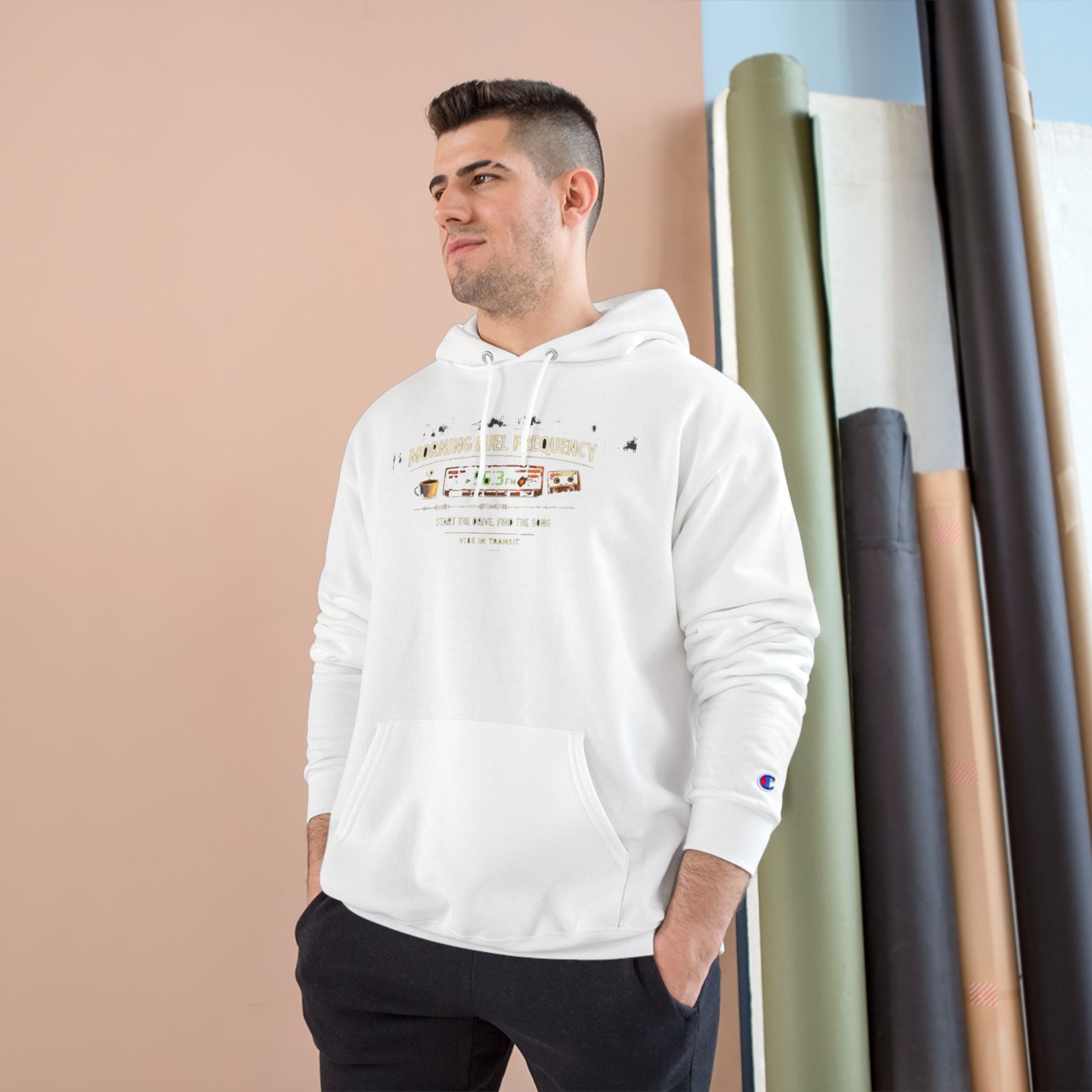 Vibe In Transit | Morning Fuel Frequency Hoodie | Commute Sessions