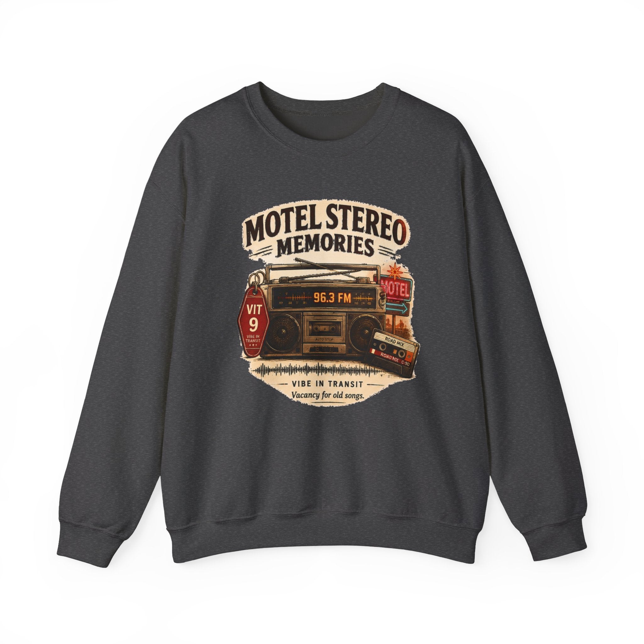Vibe In Transit | Motel Stereo Memories Sweatshirt | Vibing In Vintage