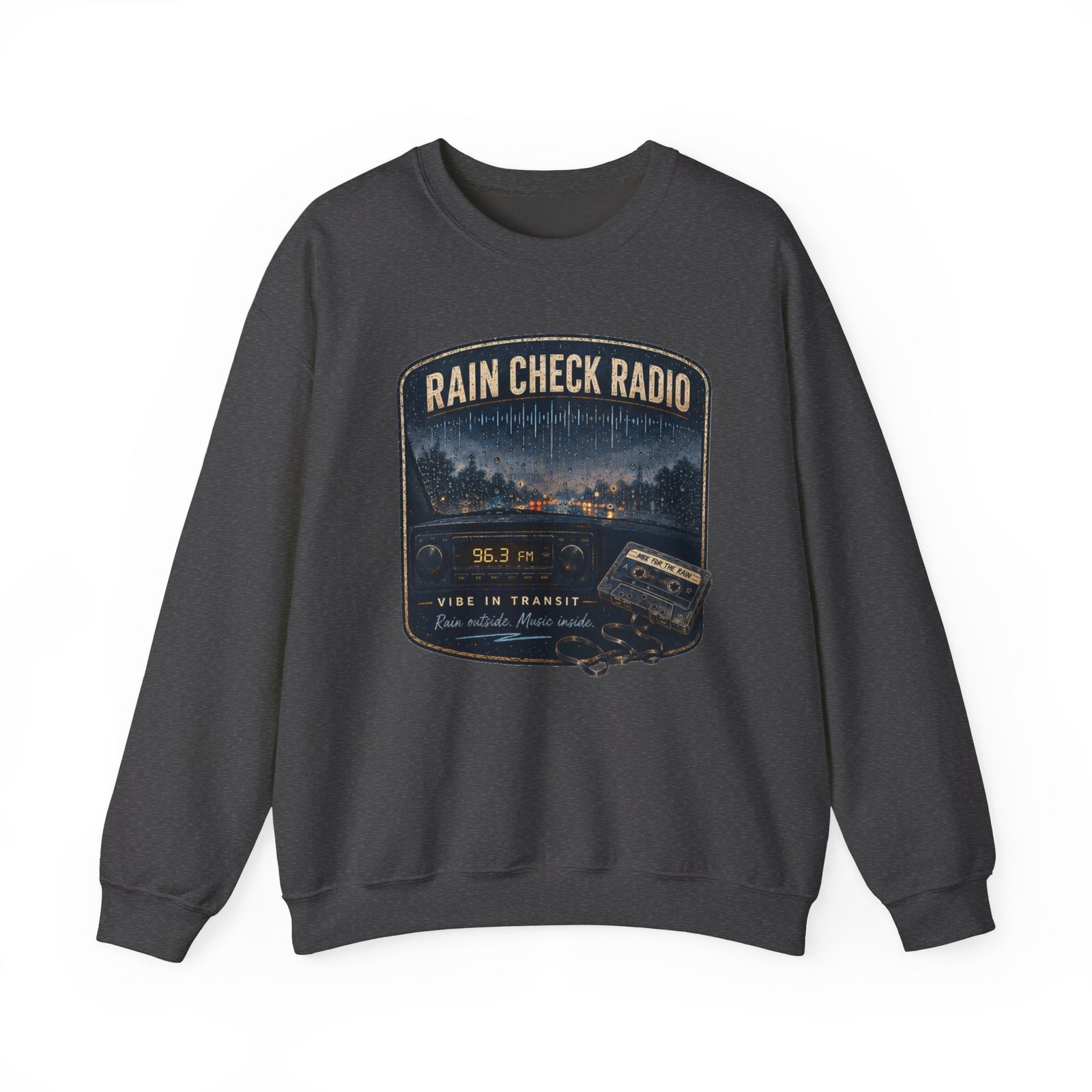 Vibe In Transit | Rain Check Radio Sweatshirt | Commute Sessions