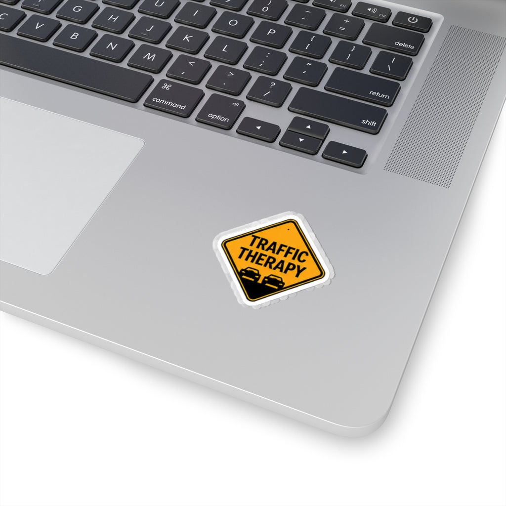 Vibe In Transit | Traffic Therapy Sticker | Commuter Music Sticker