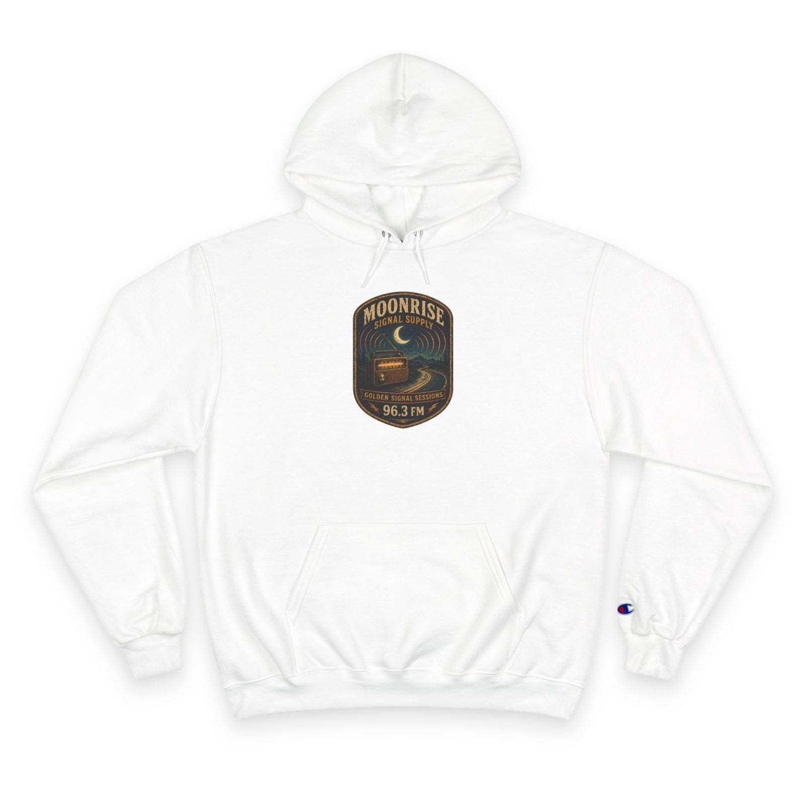 Vibe In Transit | Moonrise Signal Supply | Golden Signal Sessions Hoodie