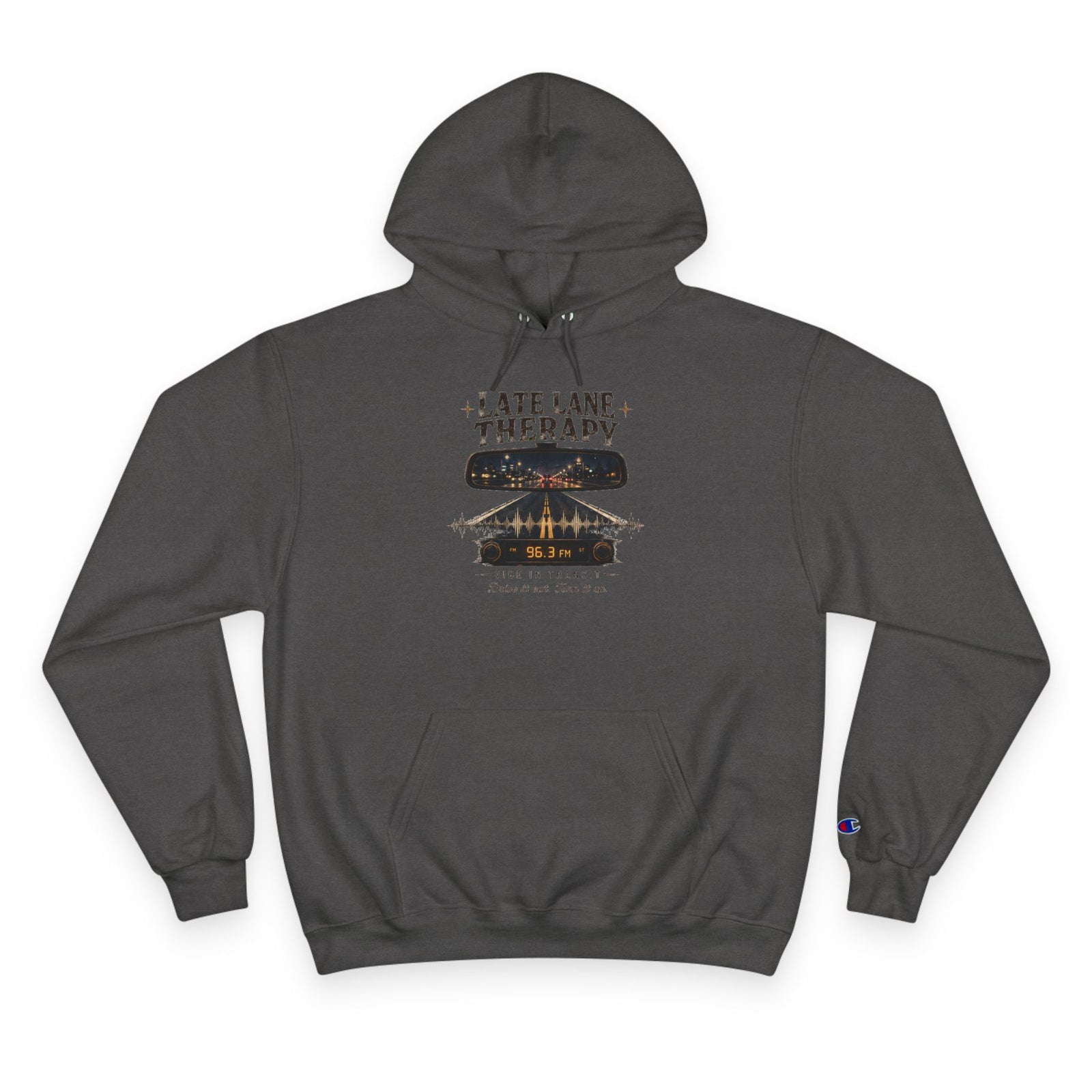 Vibe In Transit | Late Lane Therapy Hoodie | Commute Sessions