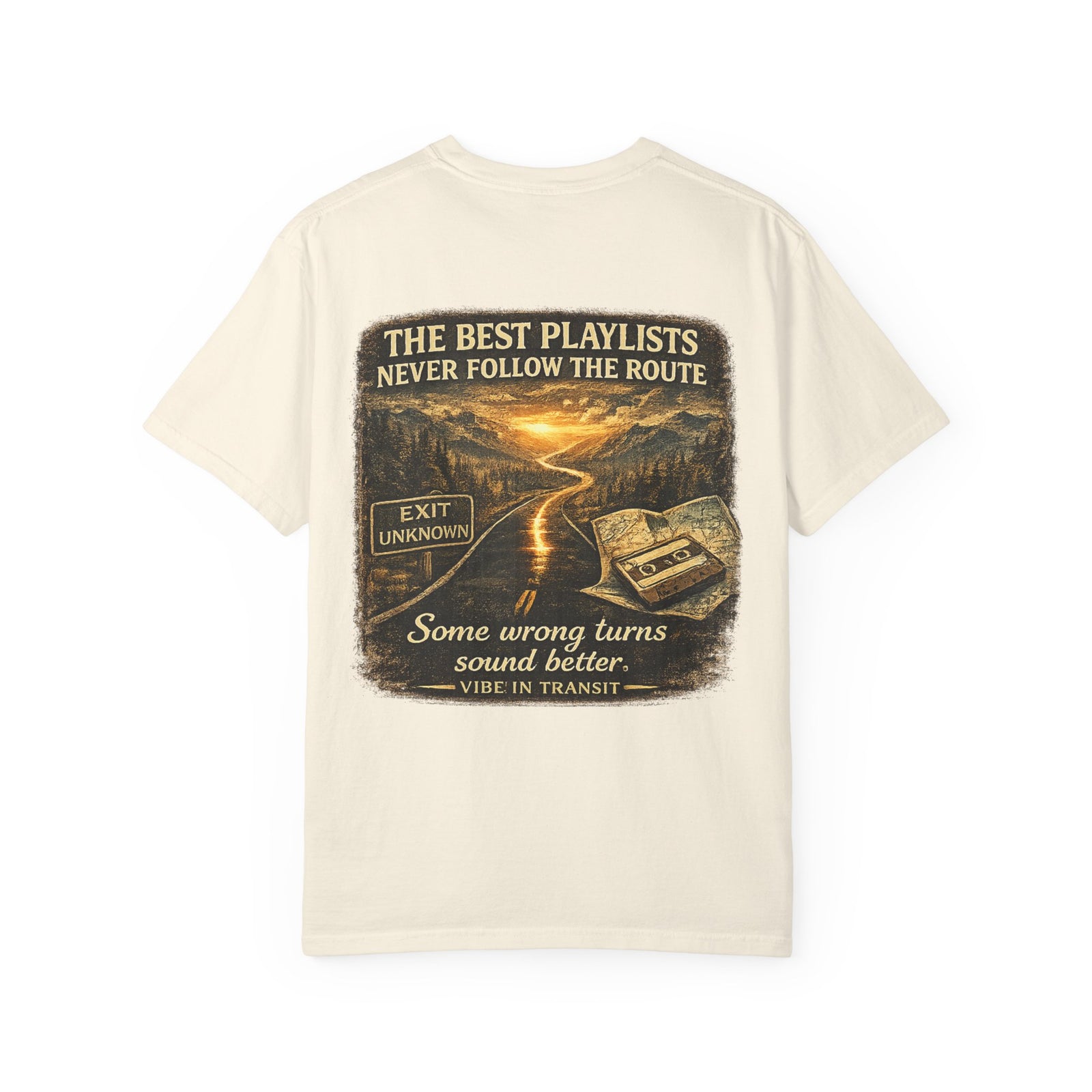 Wrong Turn Soundtrack – Vintage Detour Road Trip T-Shirt