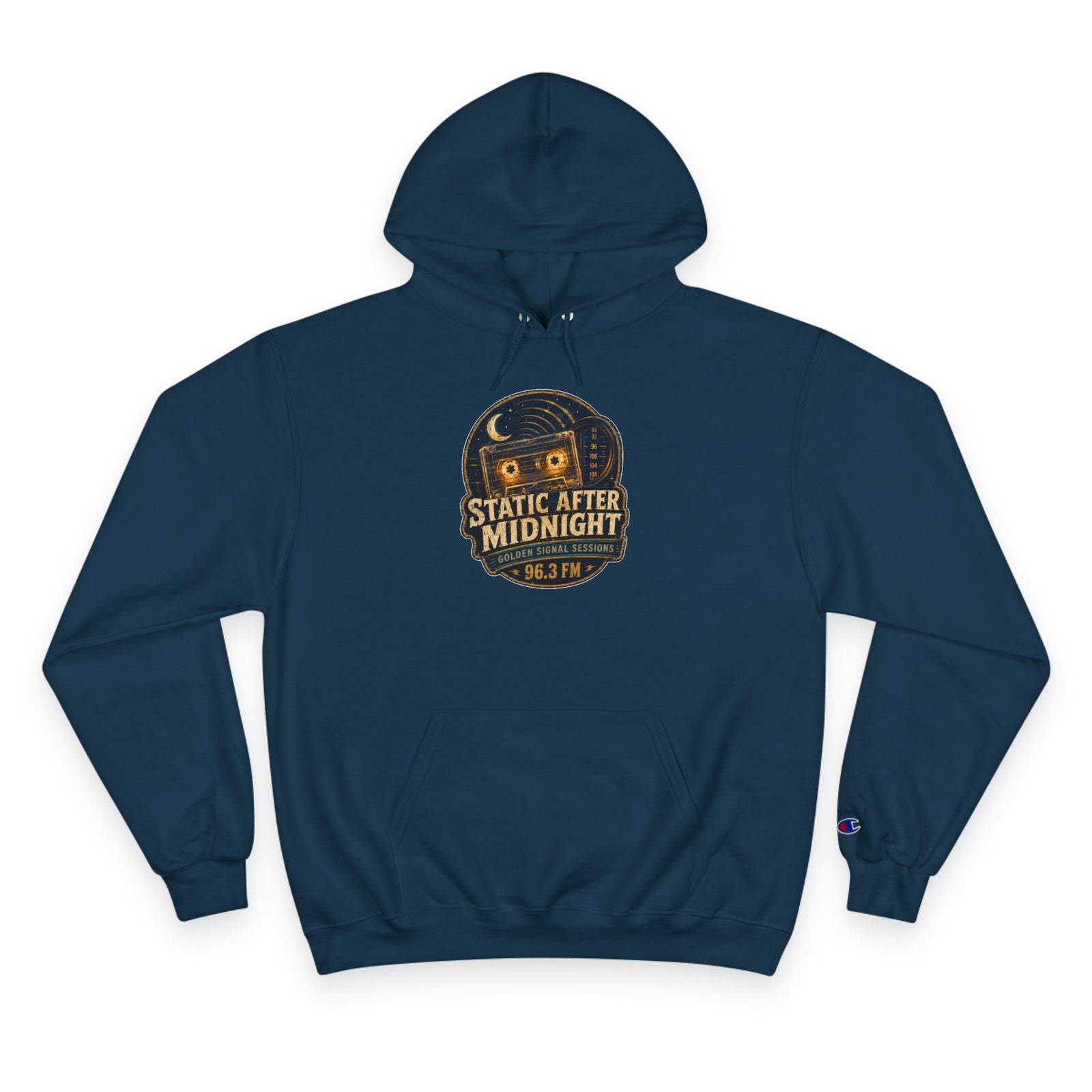 Vibe In Transit | Static After Midnight | Golden Signal Sessions Hoodie