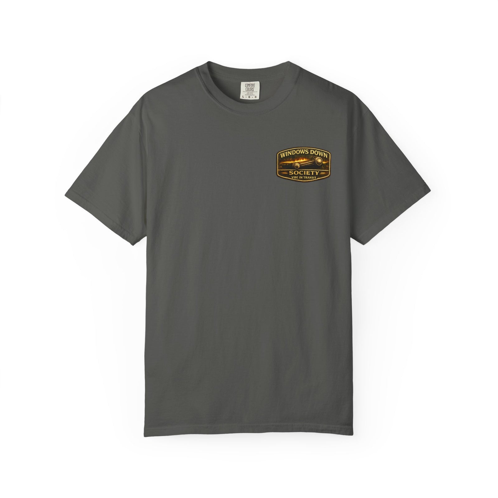 Windows Down Society – Vintage Road Trip Music T-Shirt