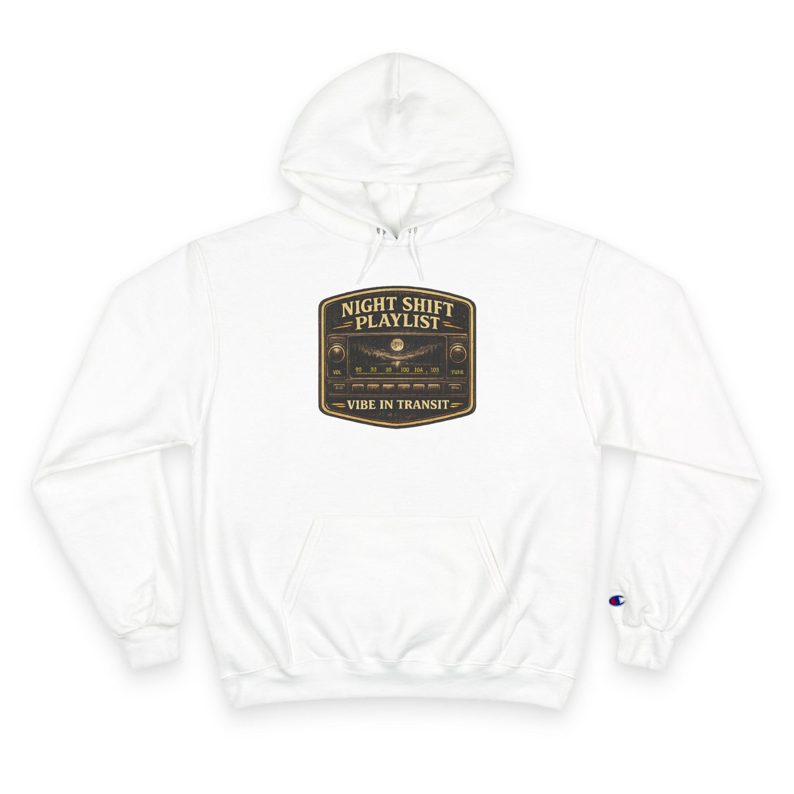 Night Shift Playlist – Vintage Late Night Drive Hoodie