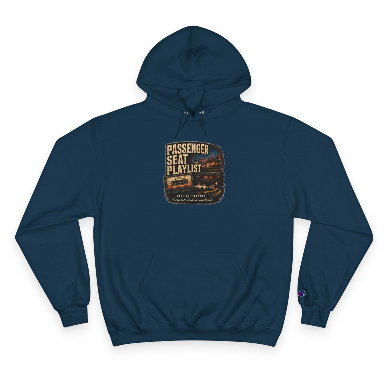 Vibe In Transit | Passenger Seat Playlist Hoodie | Commute Sessions