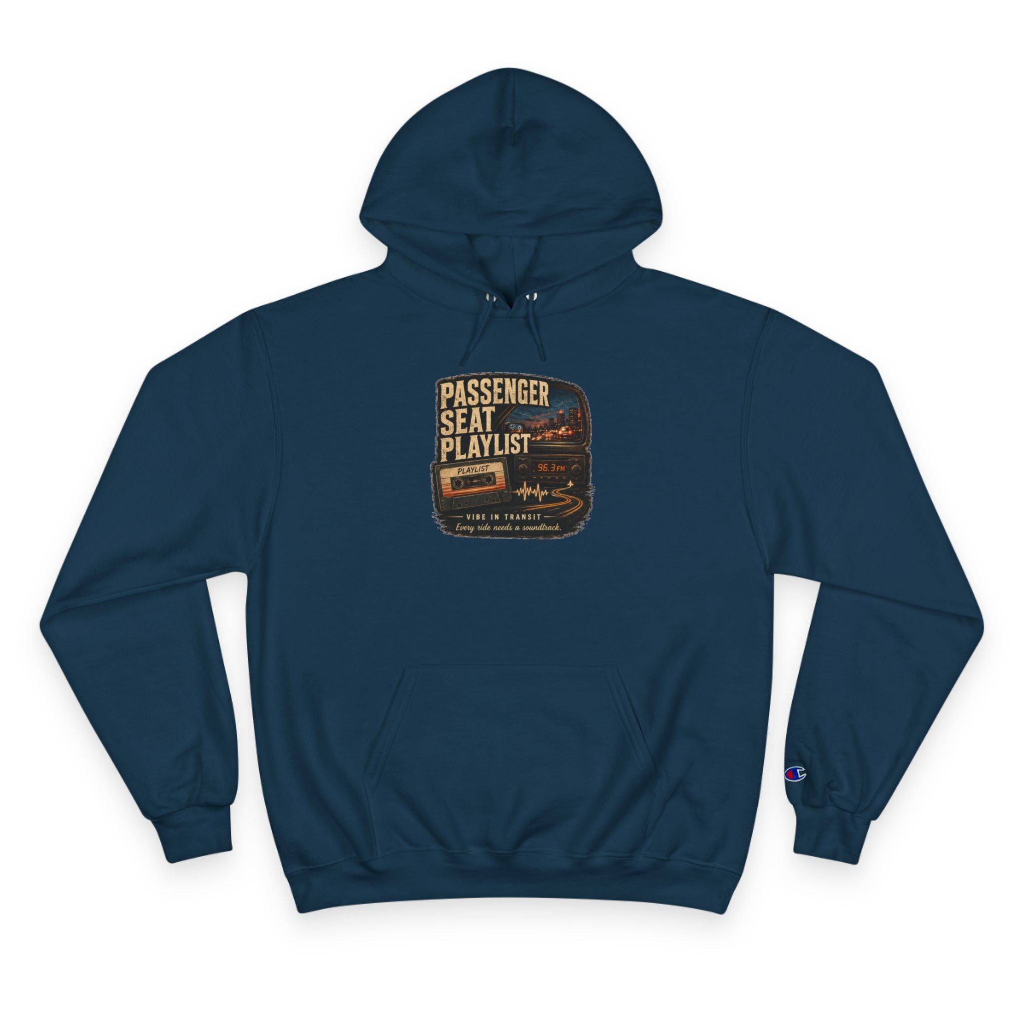 Vibe In Transit | Passenger Seat Playlist Hoodie | Commute Sessions
