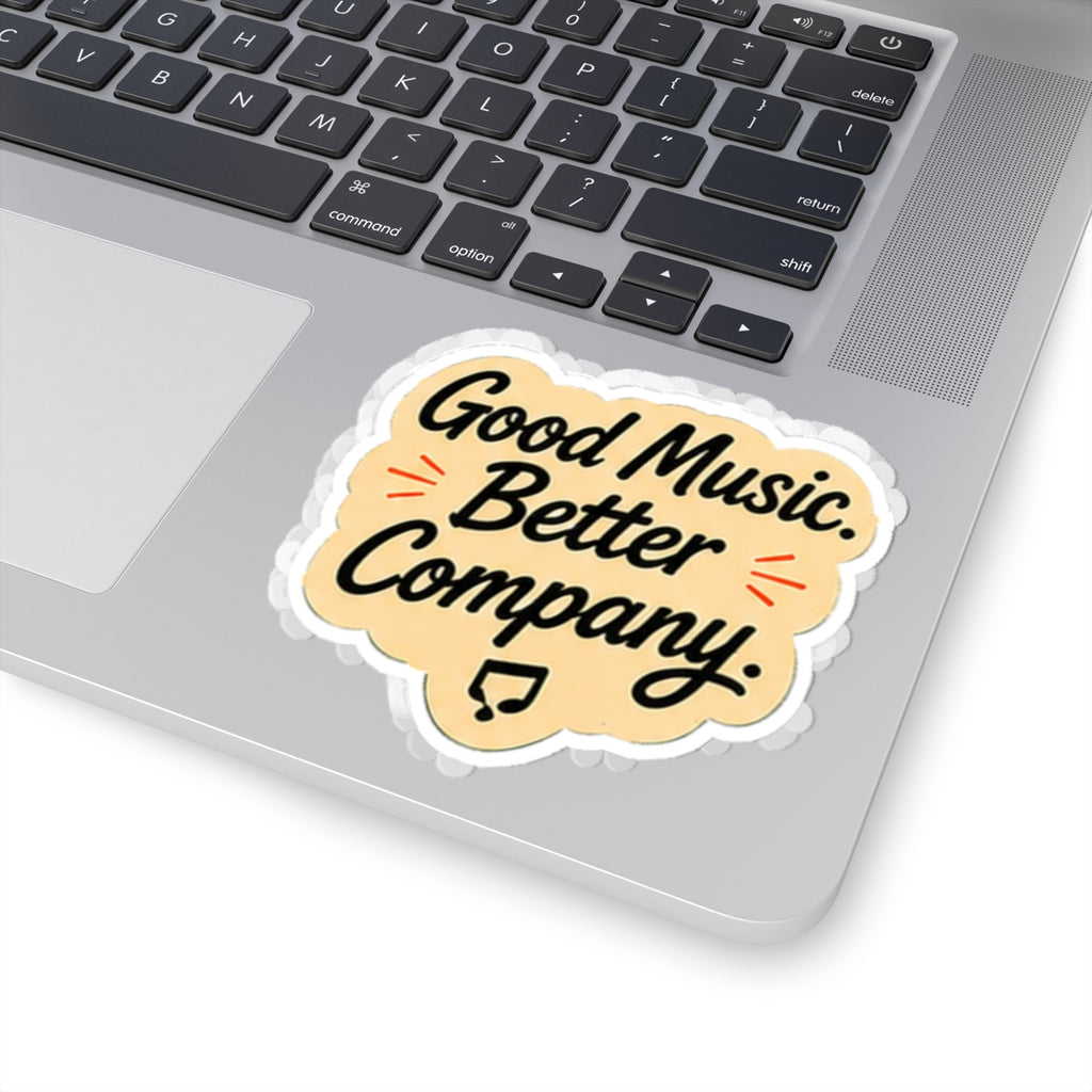 Vibe In Transit | Good Music Better Company Sticker | Road Trip Friendship Sticker