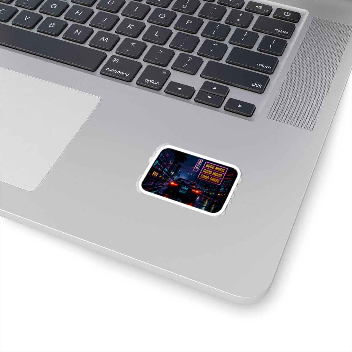 Vibe In Transit | Good Music Good Mood Good Drive Sticker | Night Drive Music Sticker