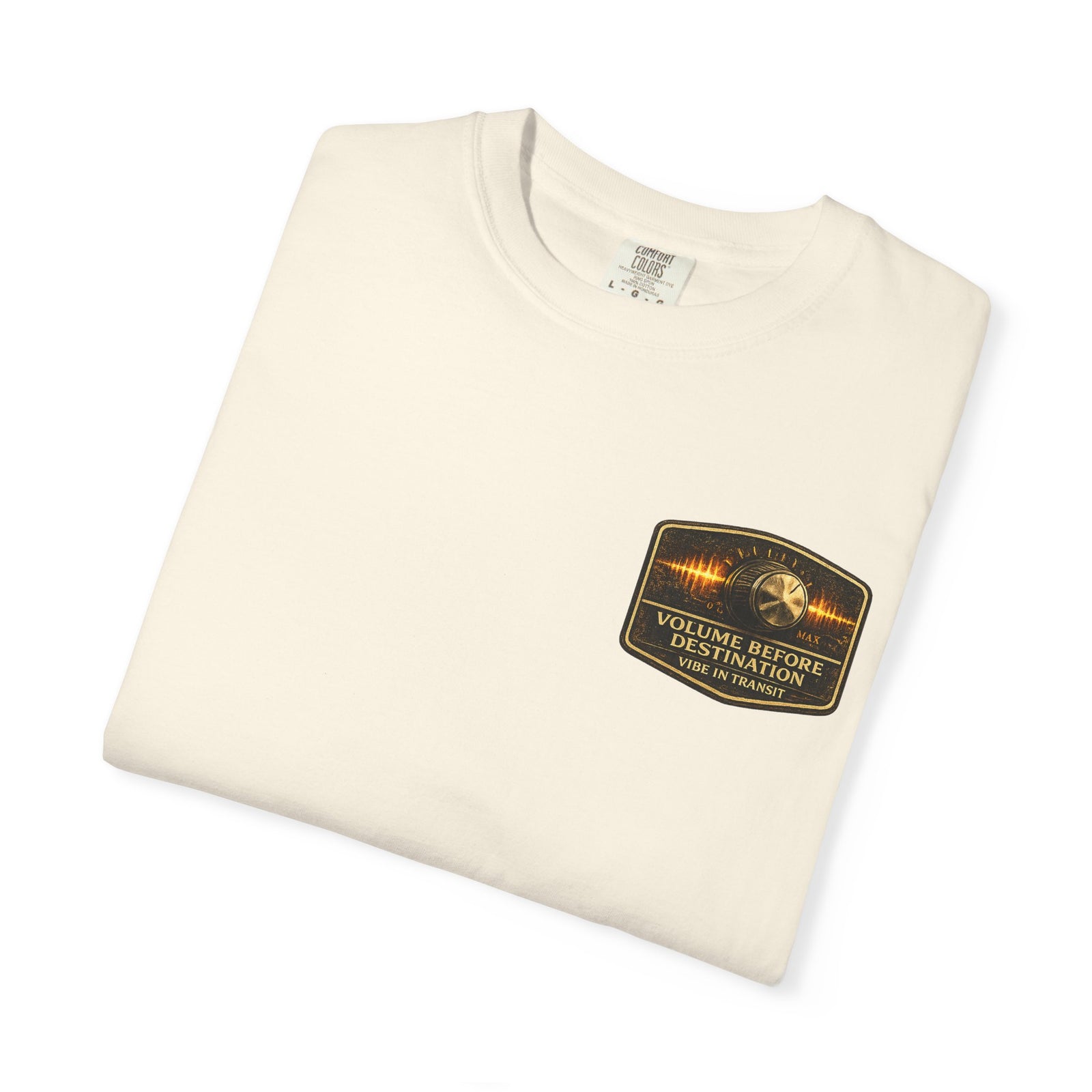 Volume Before Destination – Vintage Road Trip Music T-Shirt