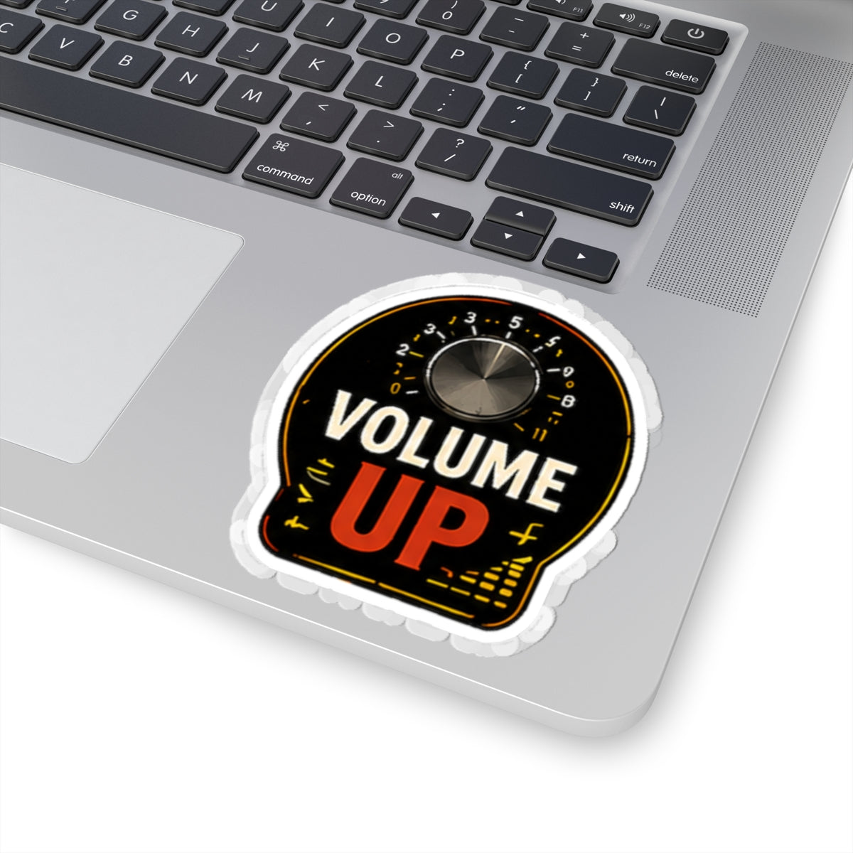 Vibe In Transit | Volume Up Sticker | Retro Music Lover Sticker