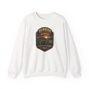 Vibe In Transit | Sunrise Frequency Market | Golden Signal Sessions Sweatshirt