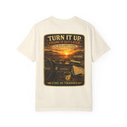 Volume Before Destination – Vintage Road Trip Music T-Shirt