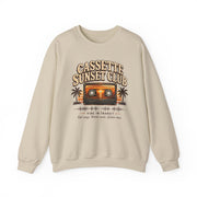 Vibe In Transit | Cassette Sunset Club Sweatshirt | Vibing In Vintage