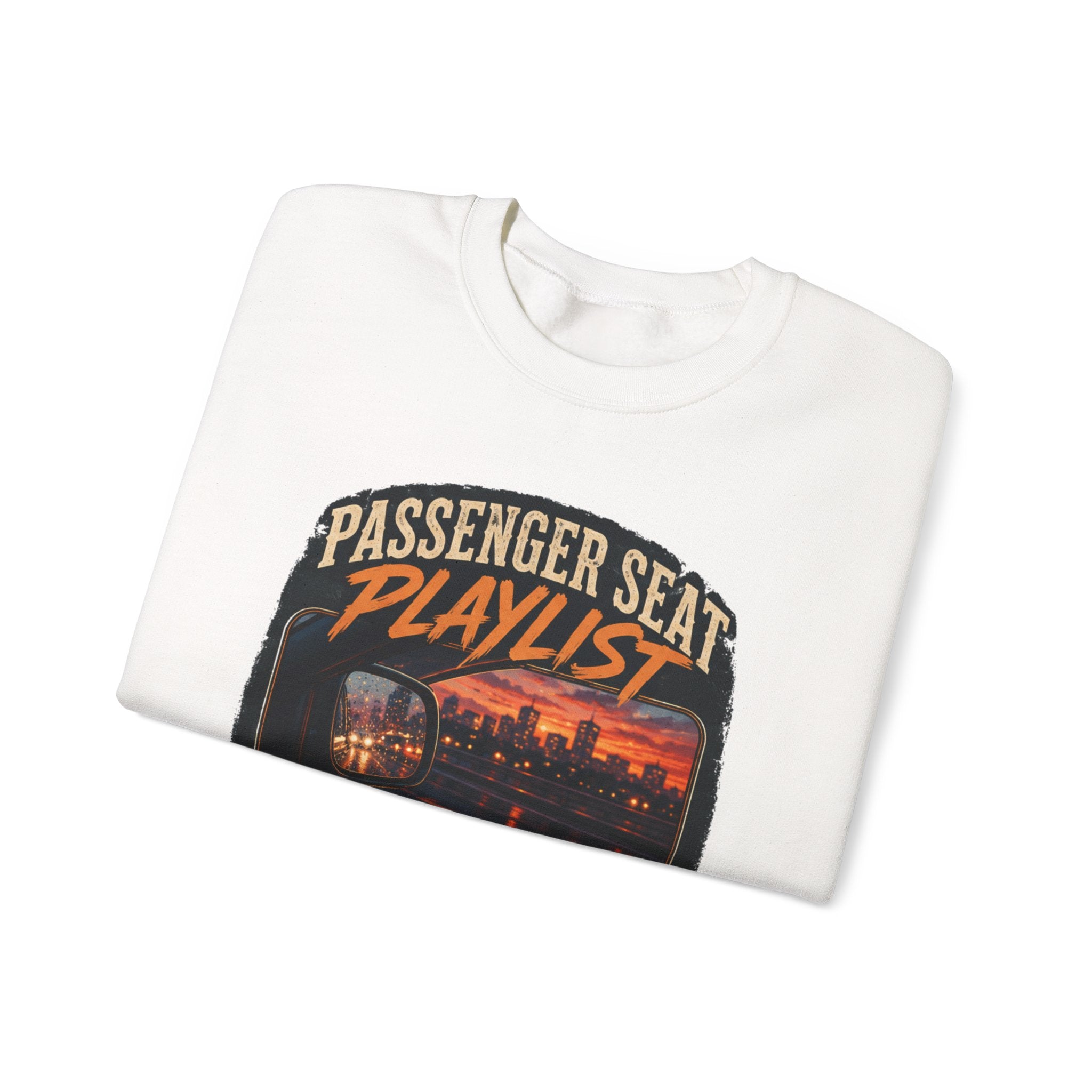 Vibe In Transit | Passenger Seat Playlist Sweatshirt | Commute Sessions