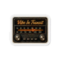 Vibe In Transit | Retro Radio | Dashboard Magnet