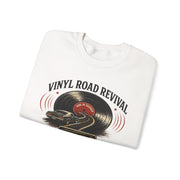 Vibe In Transit | Vinyl Road Revival Sweatshirt | Vibing In Vintage