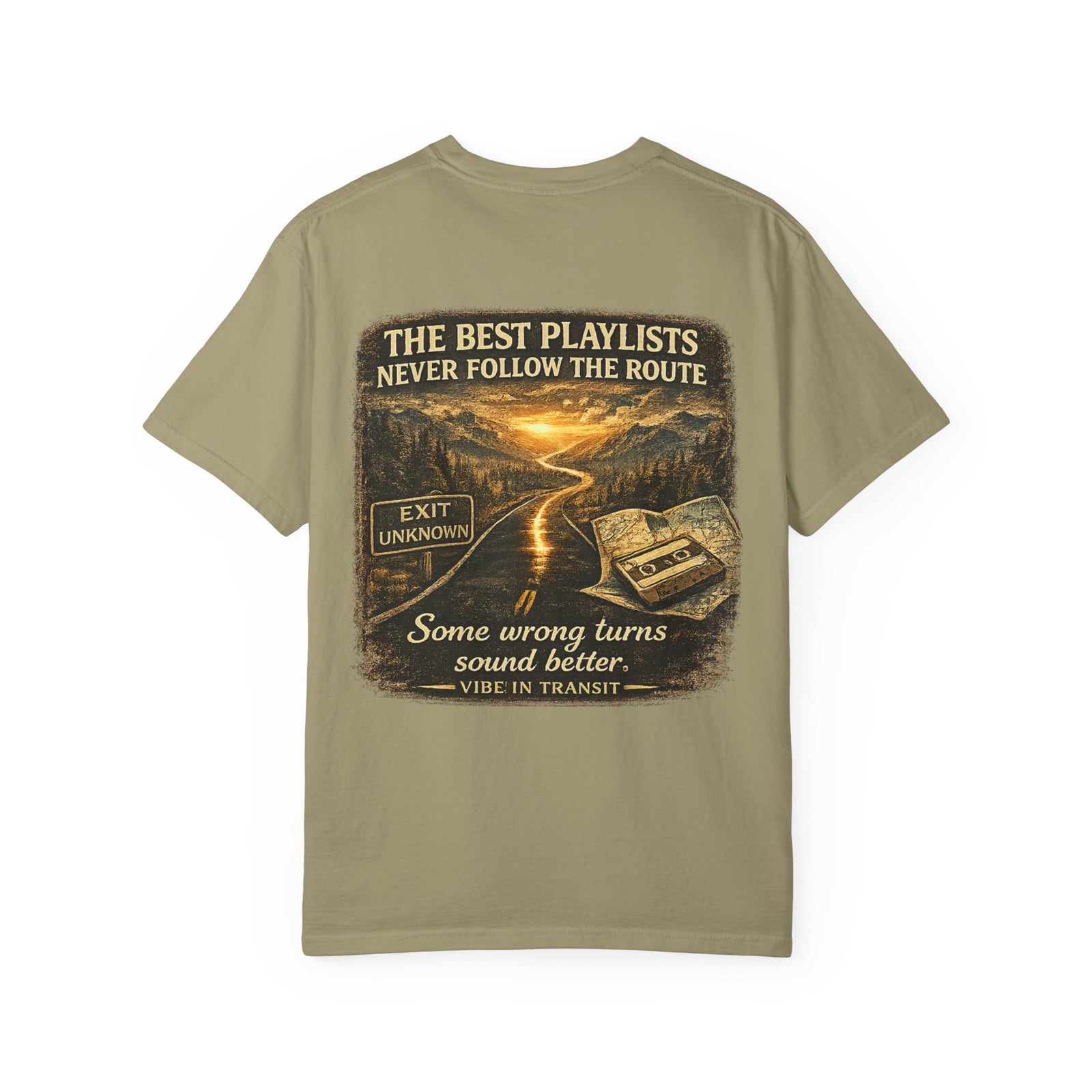 Wrong Turn Soundtrack – Vintage Detour Road Trip T-Shirt