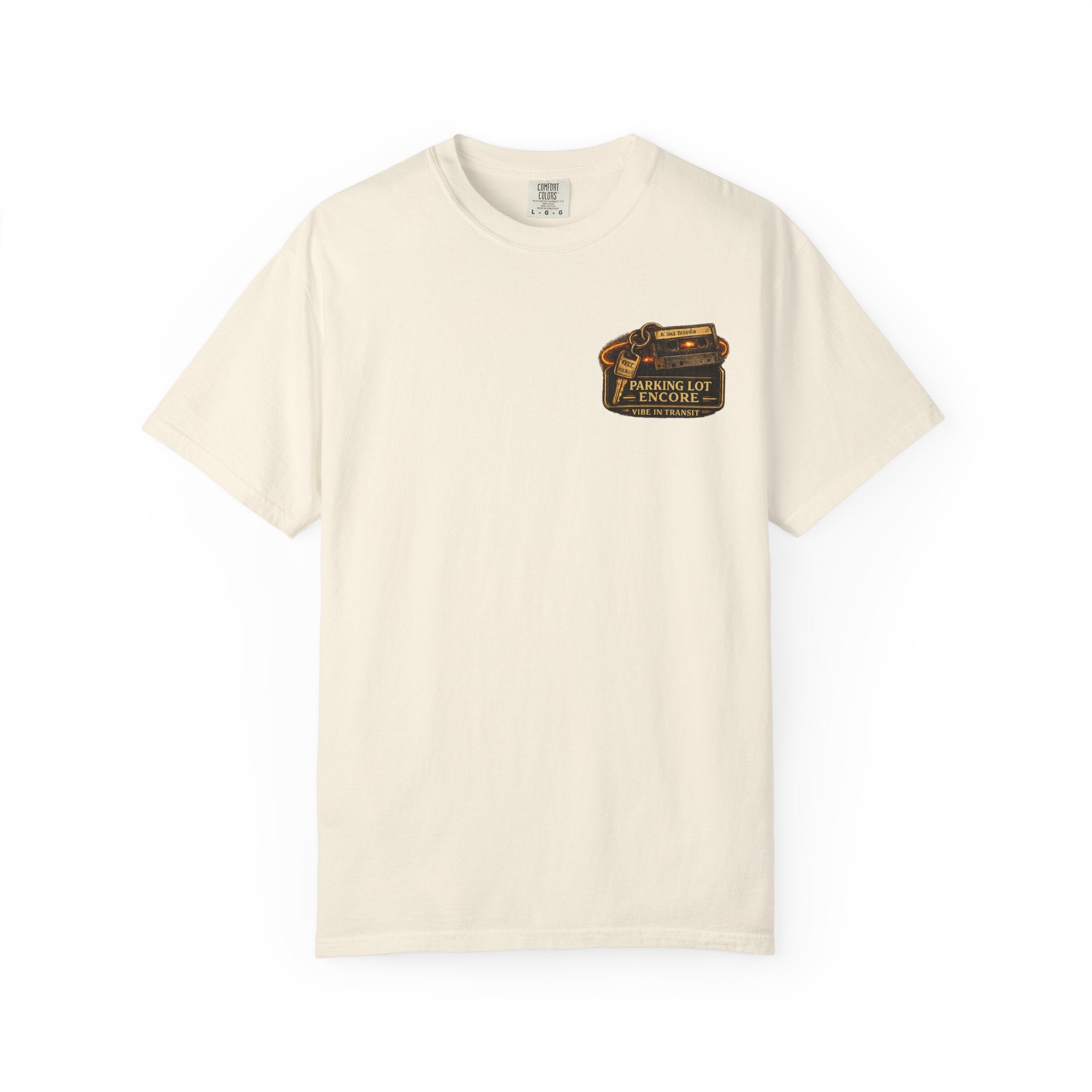 Parking Lot Encore – Vintage Night Drive Music T-Shirt
